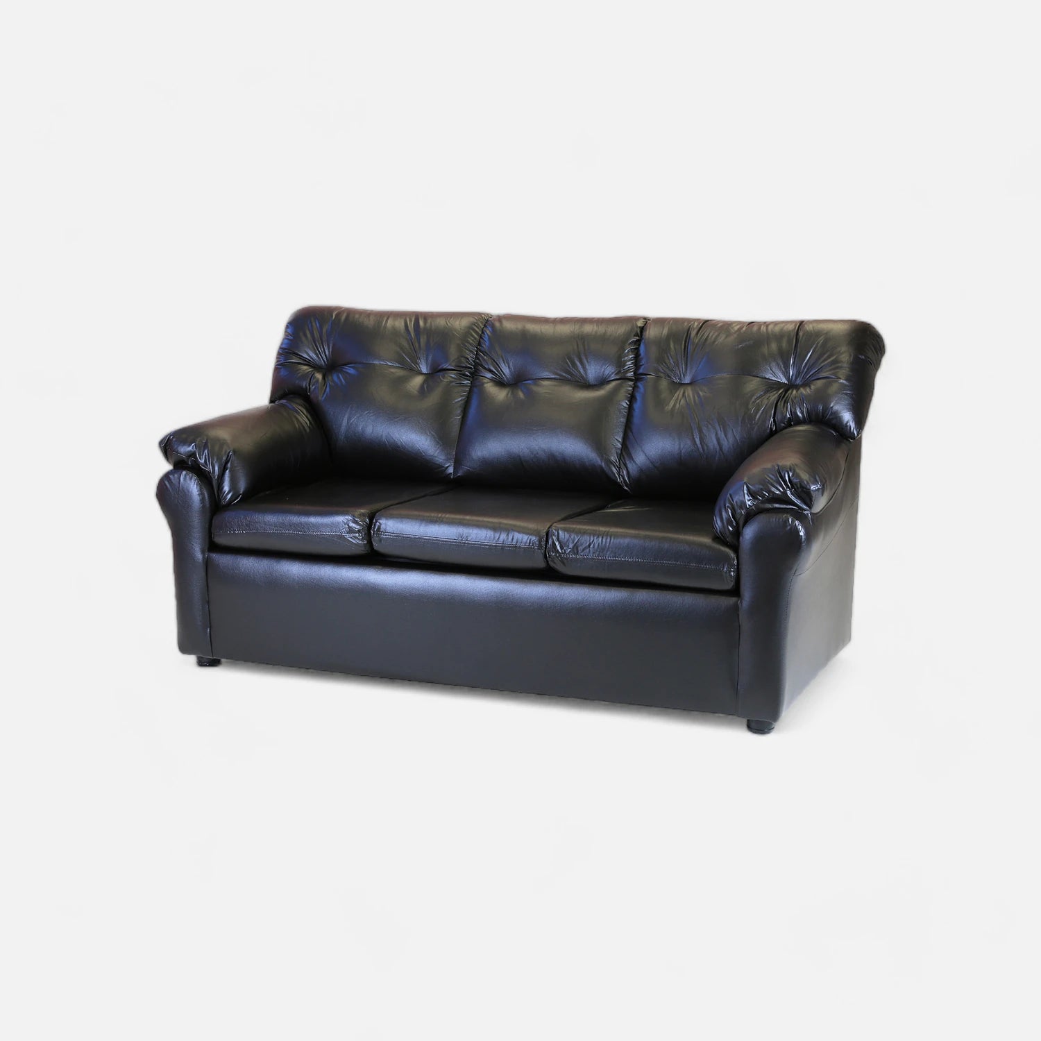 Living América 311 - Cuero Sintético Pu Negro