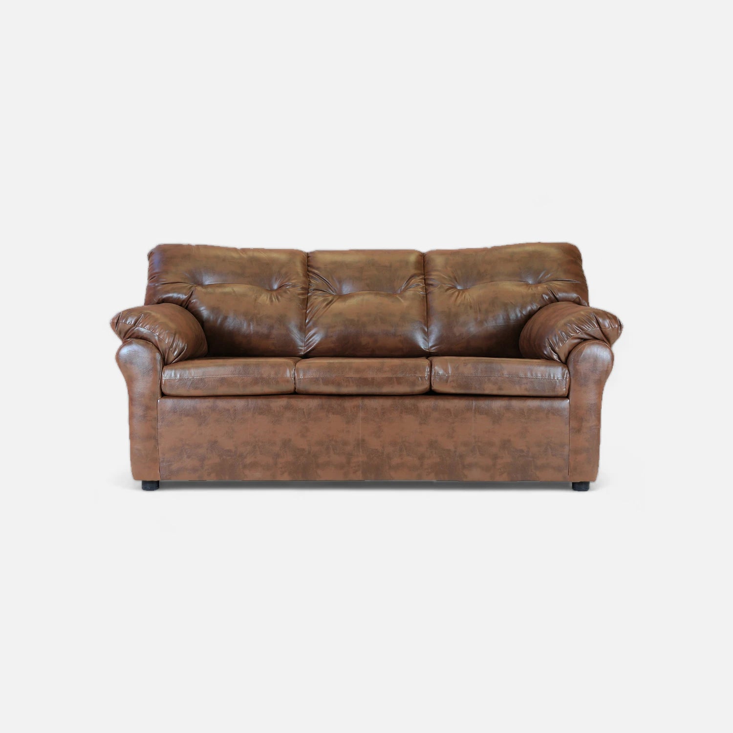 Living América 321 - Cuero Sintético Pu Caramelo