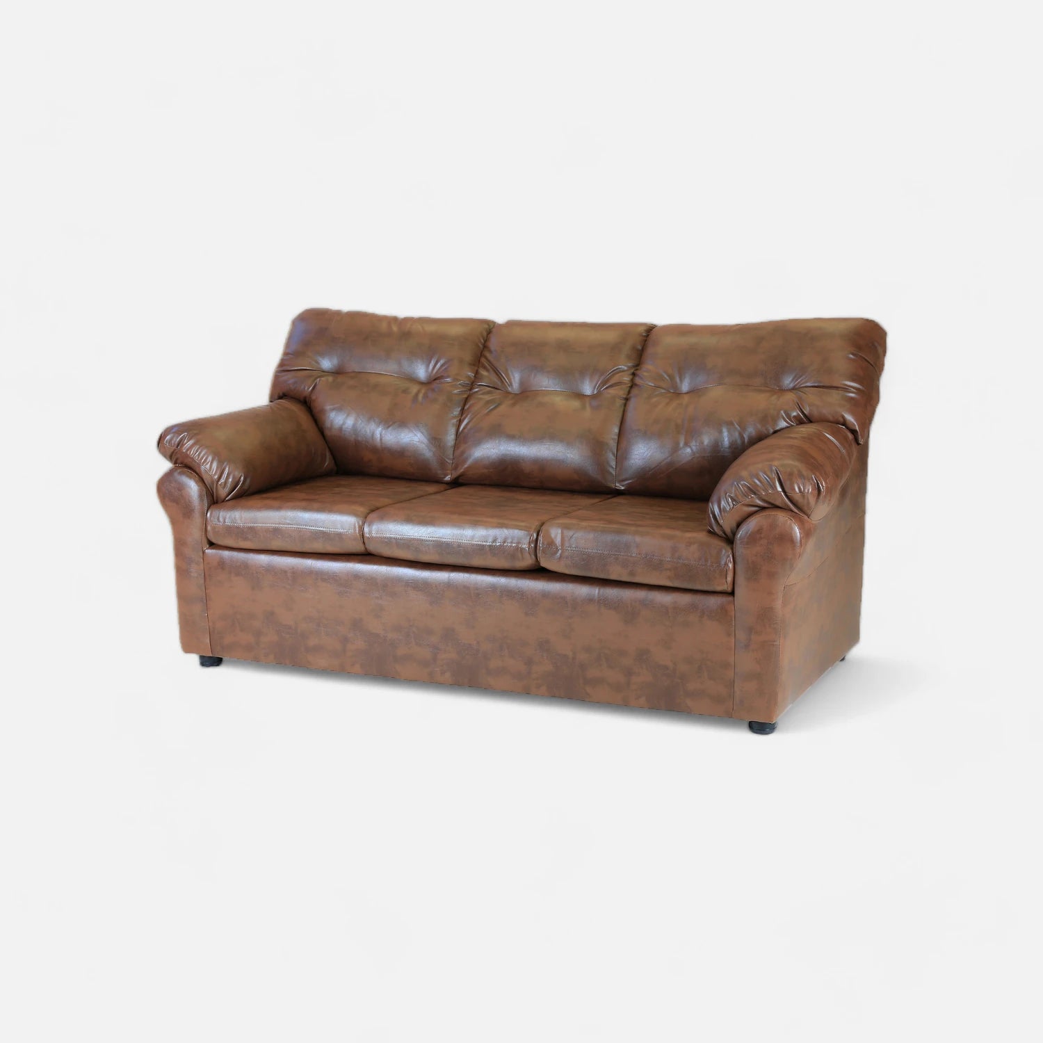 Living América 321 - Cuero Sintético Pu Caramelo