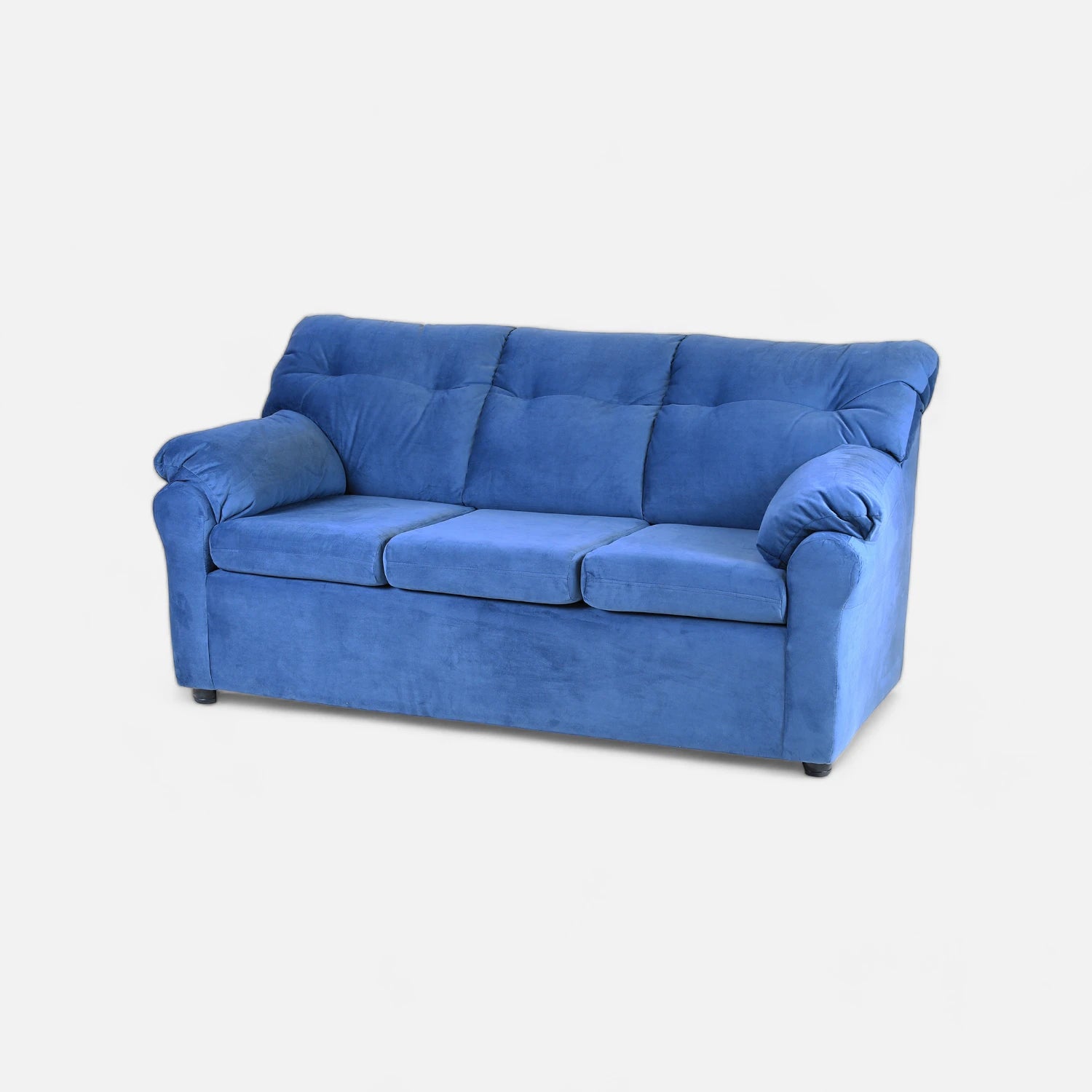 Living América 32 - Tela Felpa Azul Petróleo