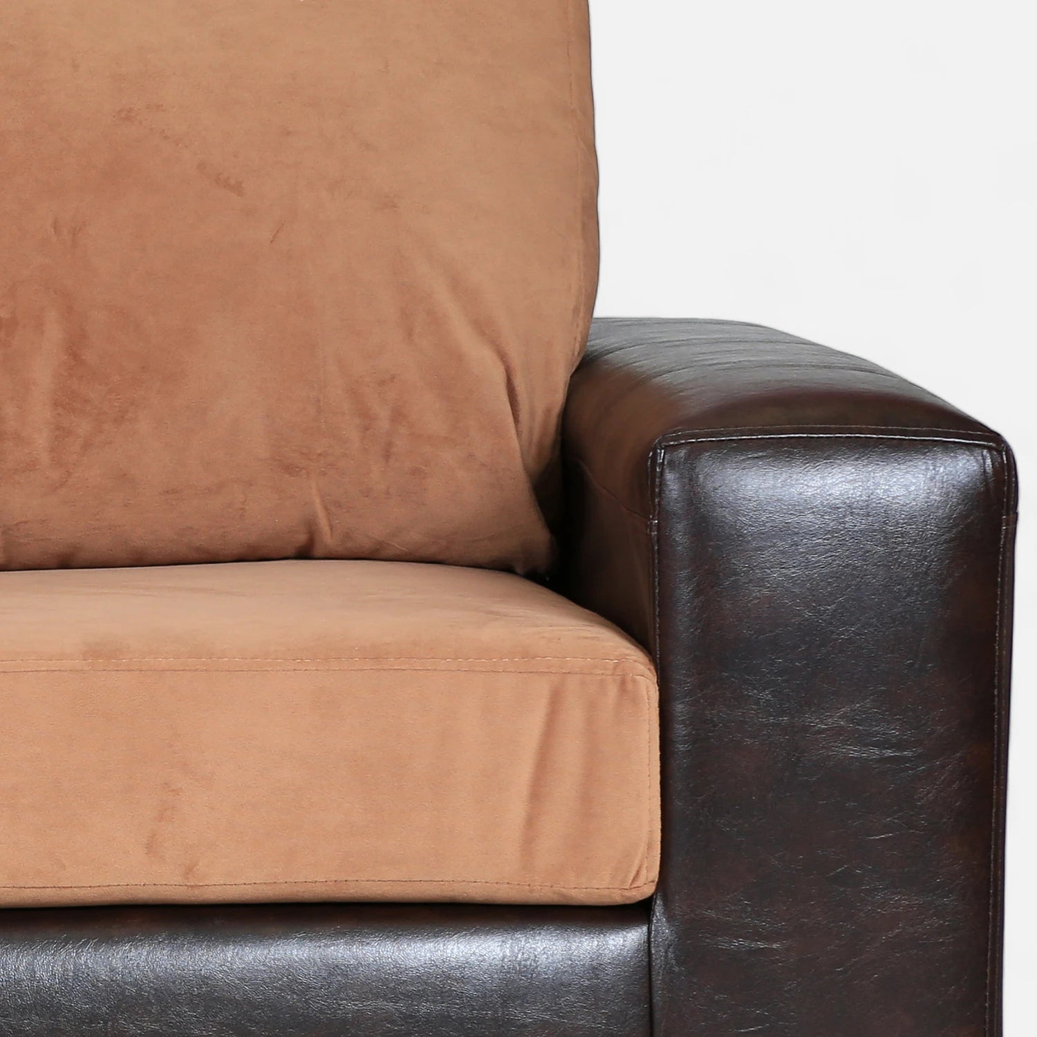 Estilo moderno del sofá Infinity en tela felpa | mueblesamerica.cl