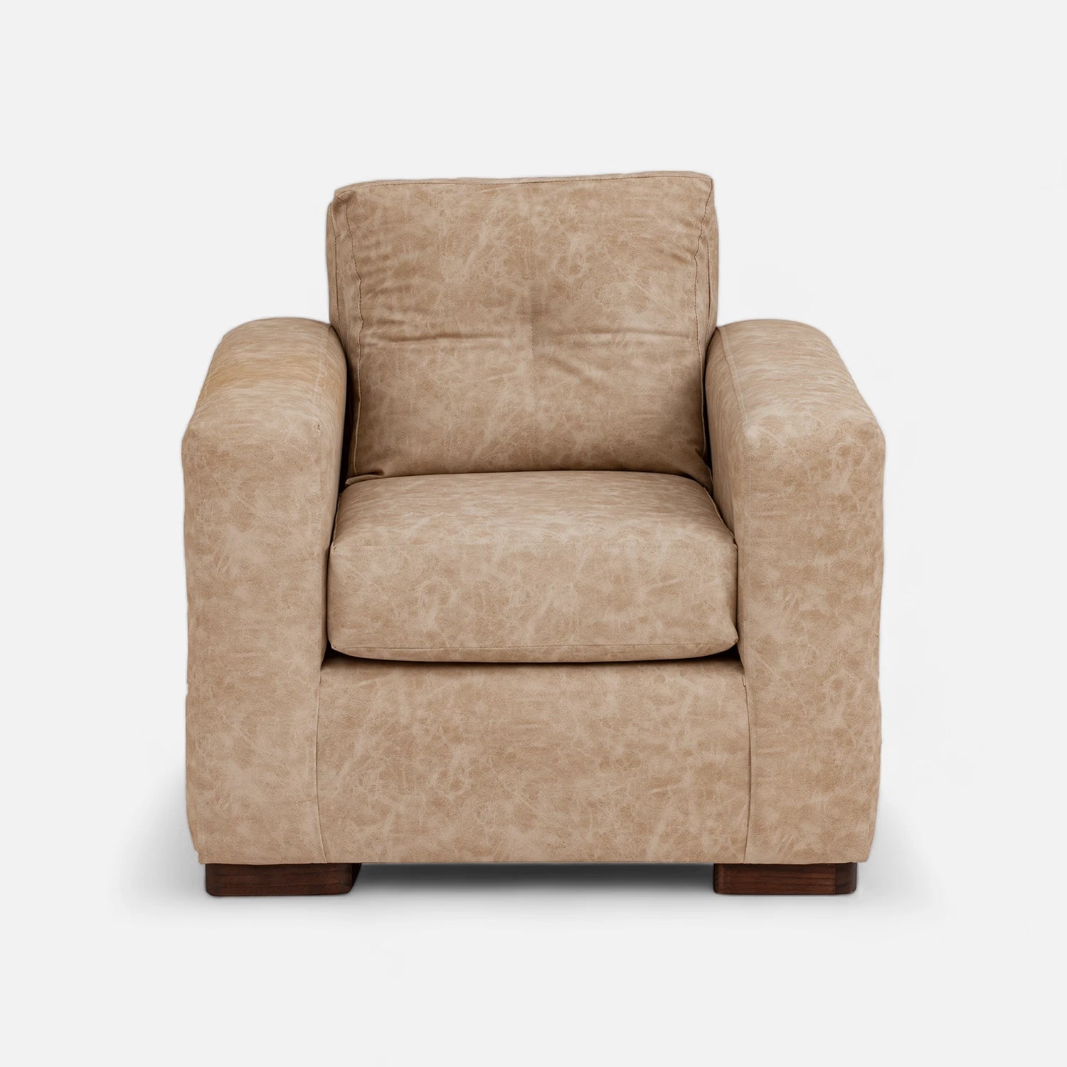 Living Franco 321 - Cuero Sintético Auris Beige