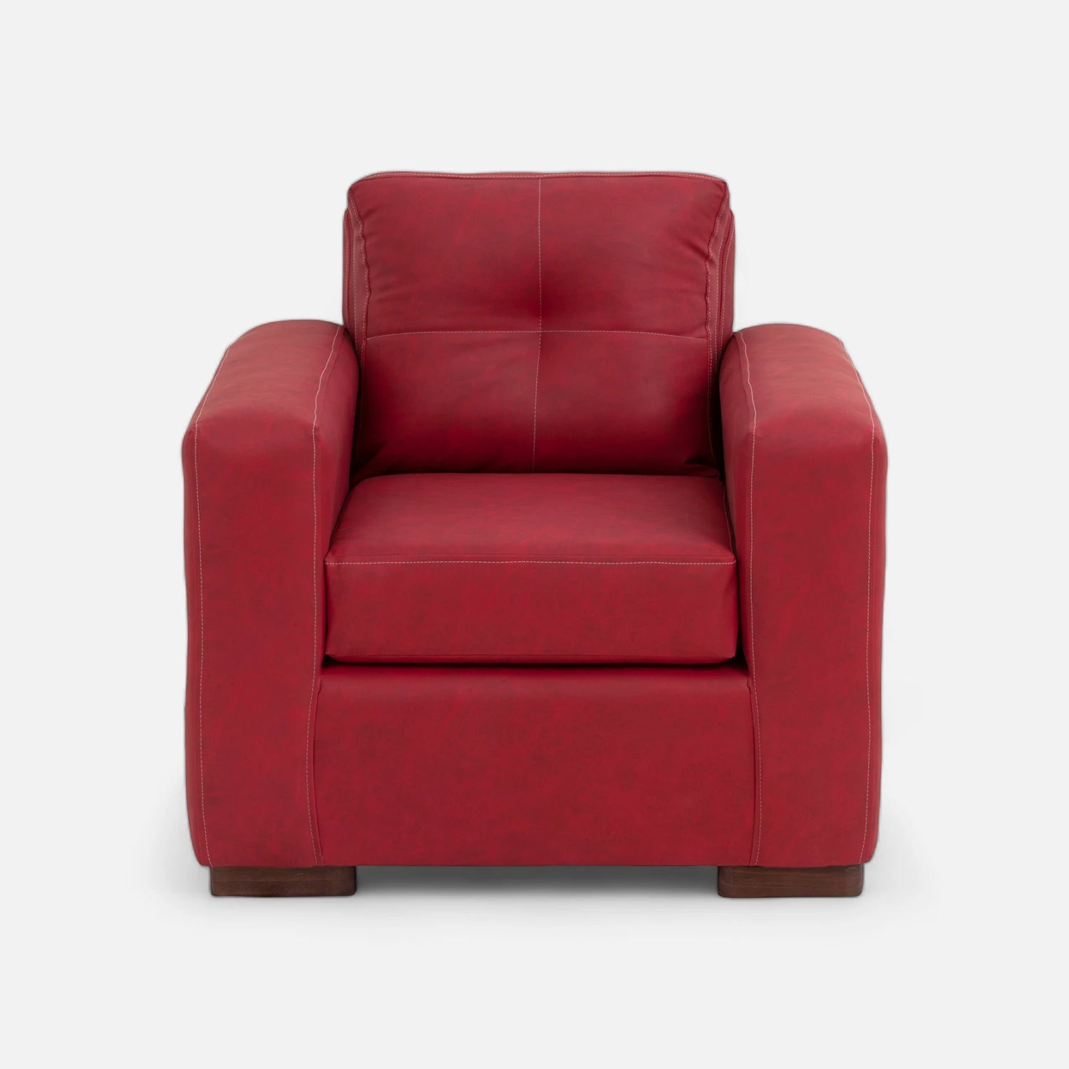 Living Franco 321 - Cuero Sintético Auris Burdeo