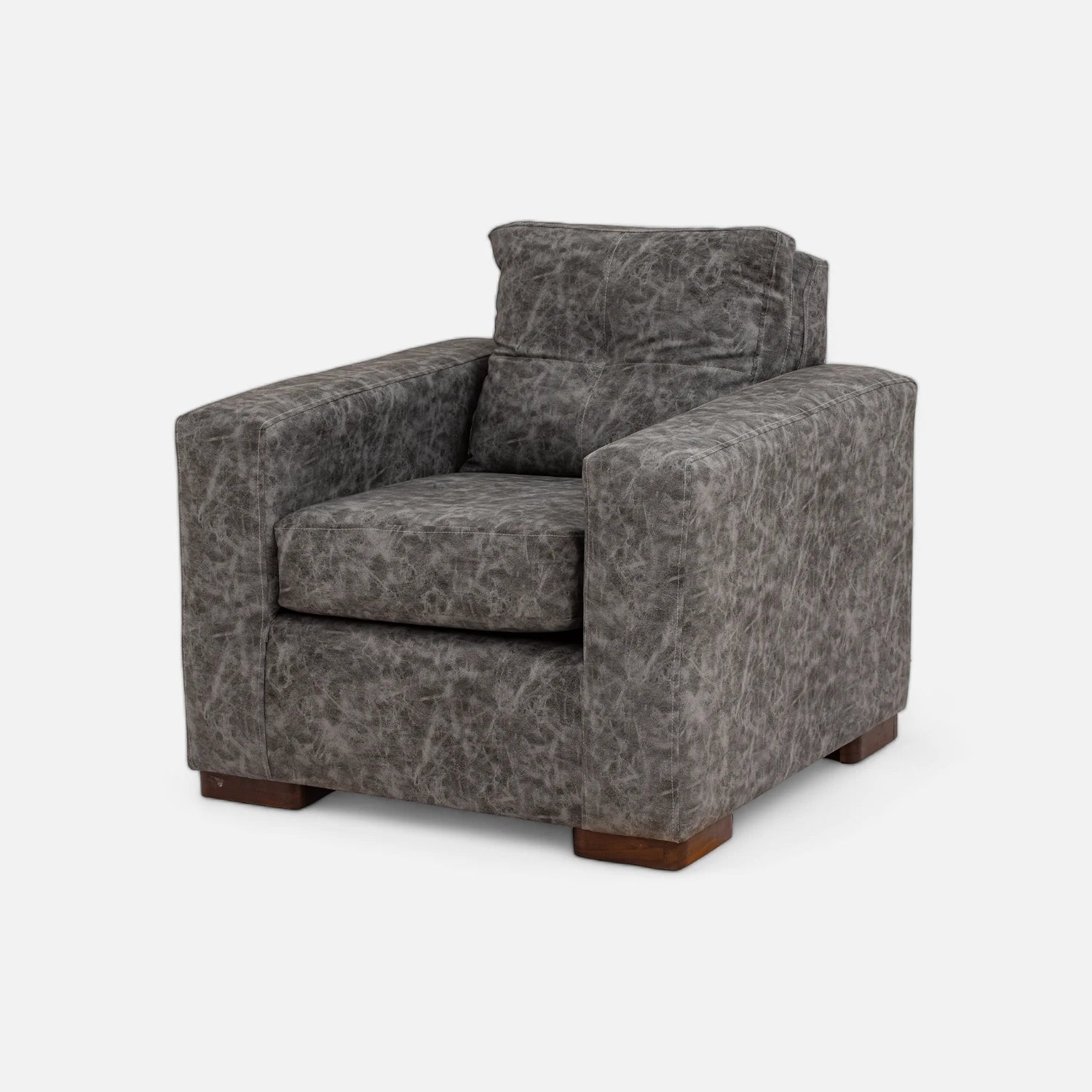 Living Franco 321 - Cuero Sintético Auris Gris