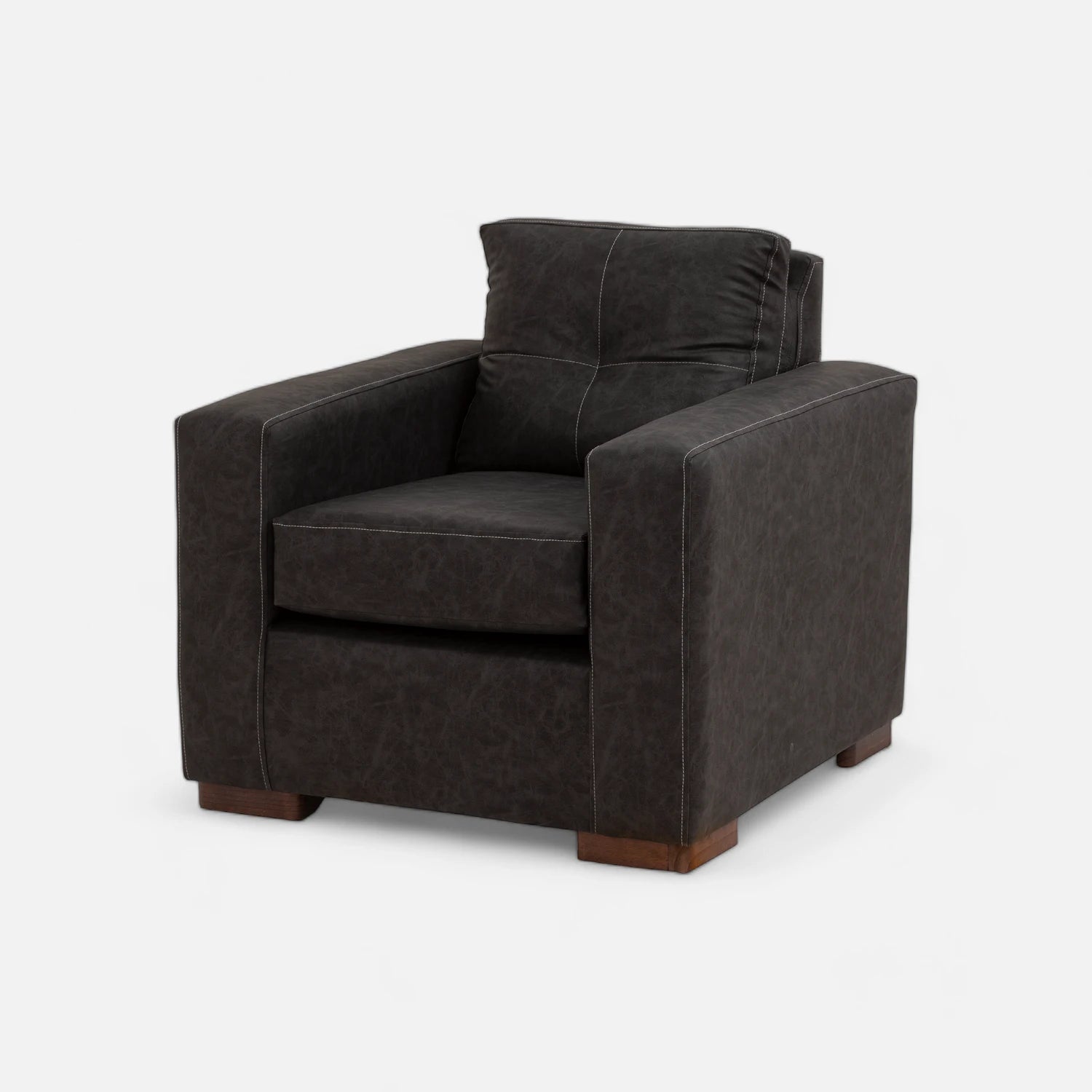 Living Franco 321 - Cuero Sintético Auris Negro