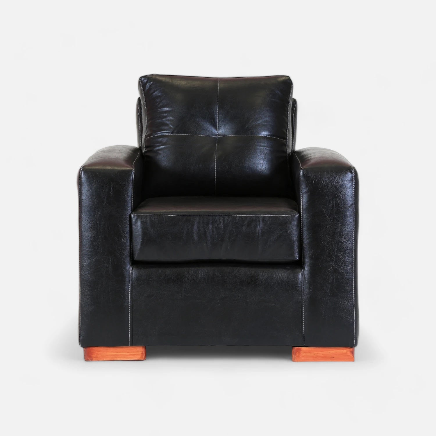 Living Franco 321 - Cuero Sintético Pu Negro