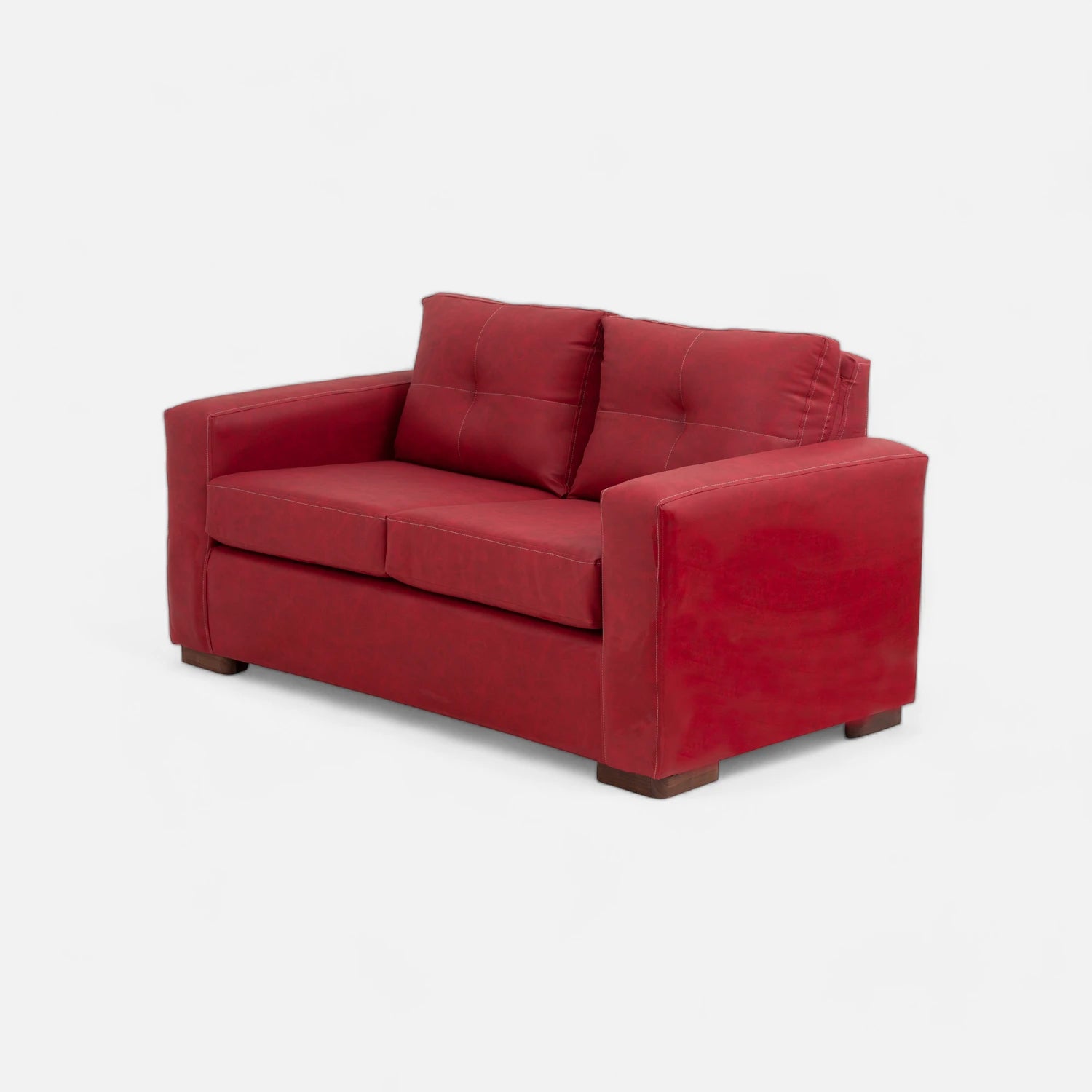 Living Franco 32 - Cuero Sintético Auris Burdeo