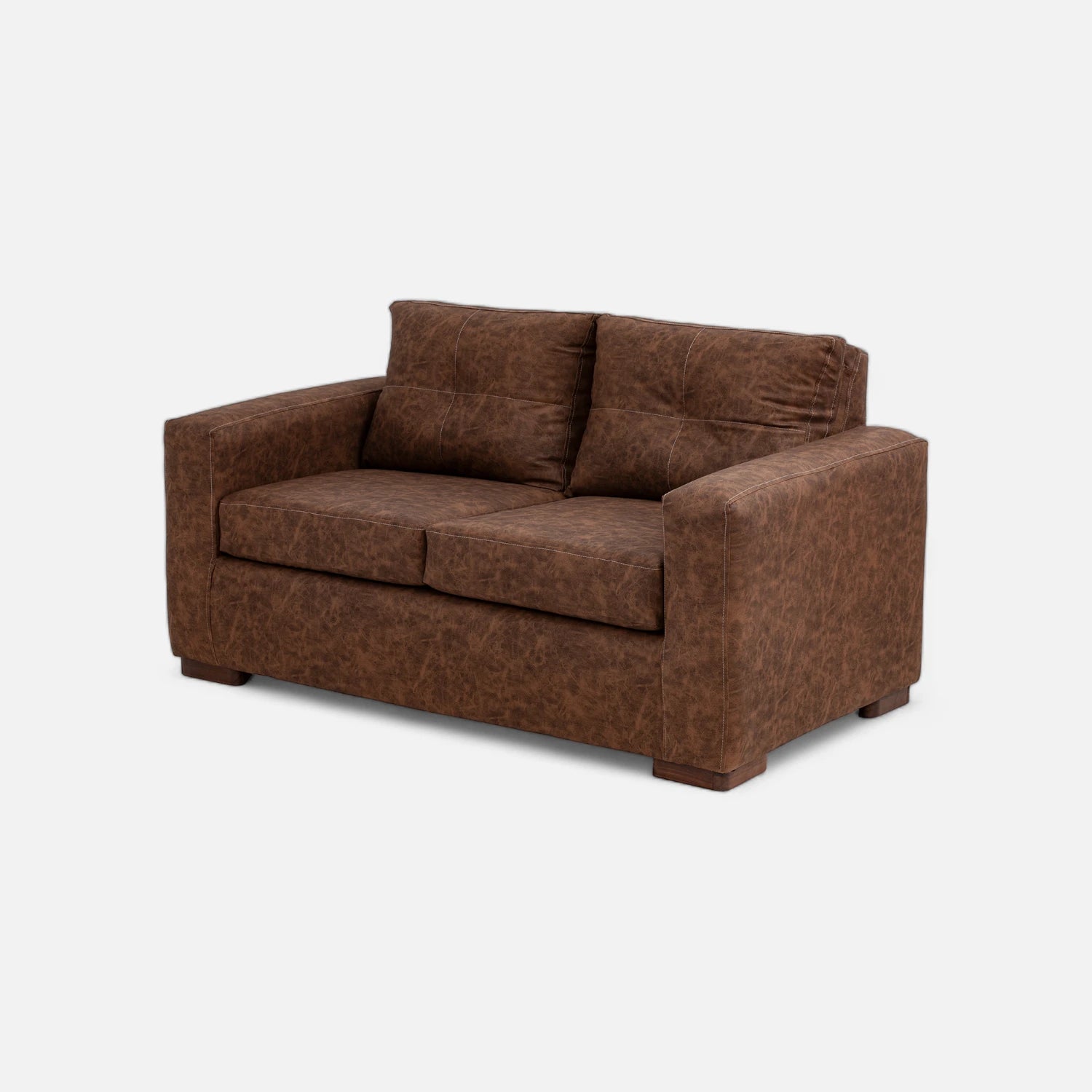 Living Franco 211 - Cuero Sintético Auris Café