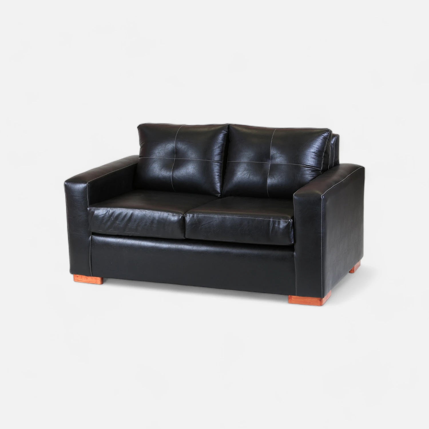 Living Franco 321 - Cuero Sintético Pu Negro