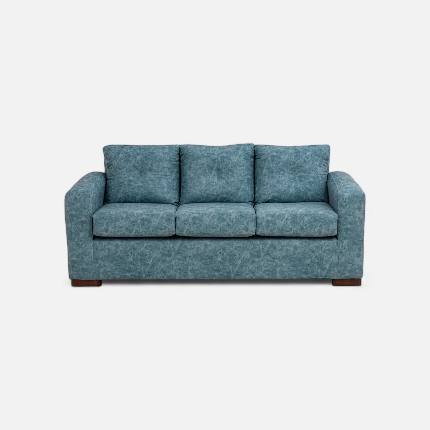 Living Franco 321 - Cuero Sintético Auris Azul Claro