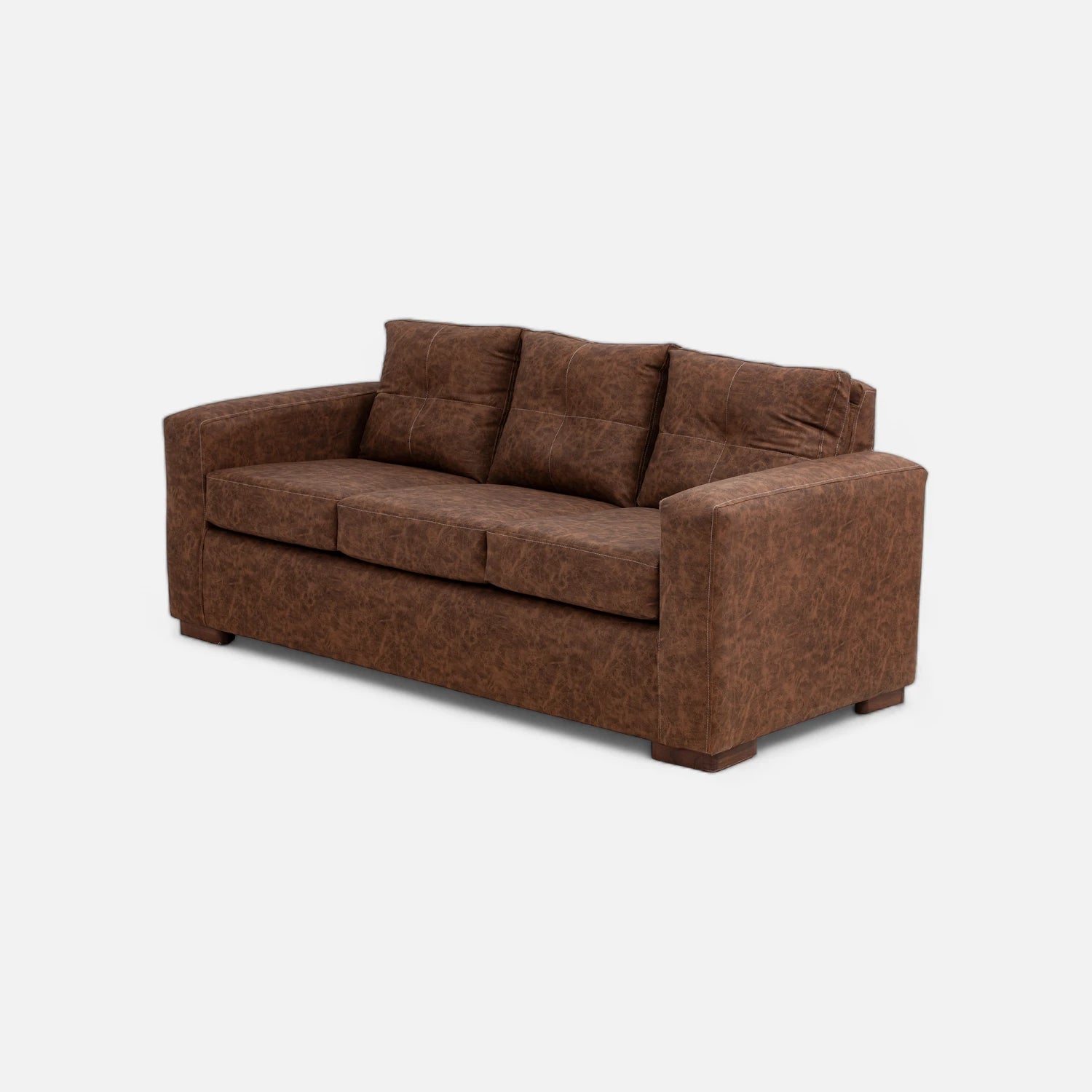 Living Franco 32 - Cuero Sintético Auris Café