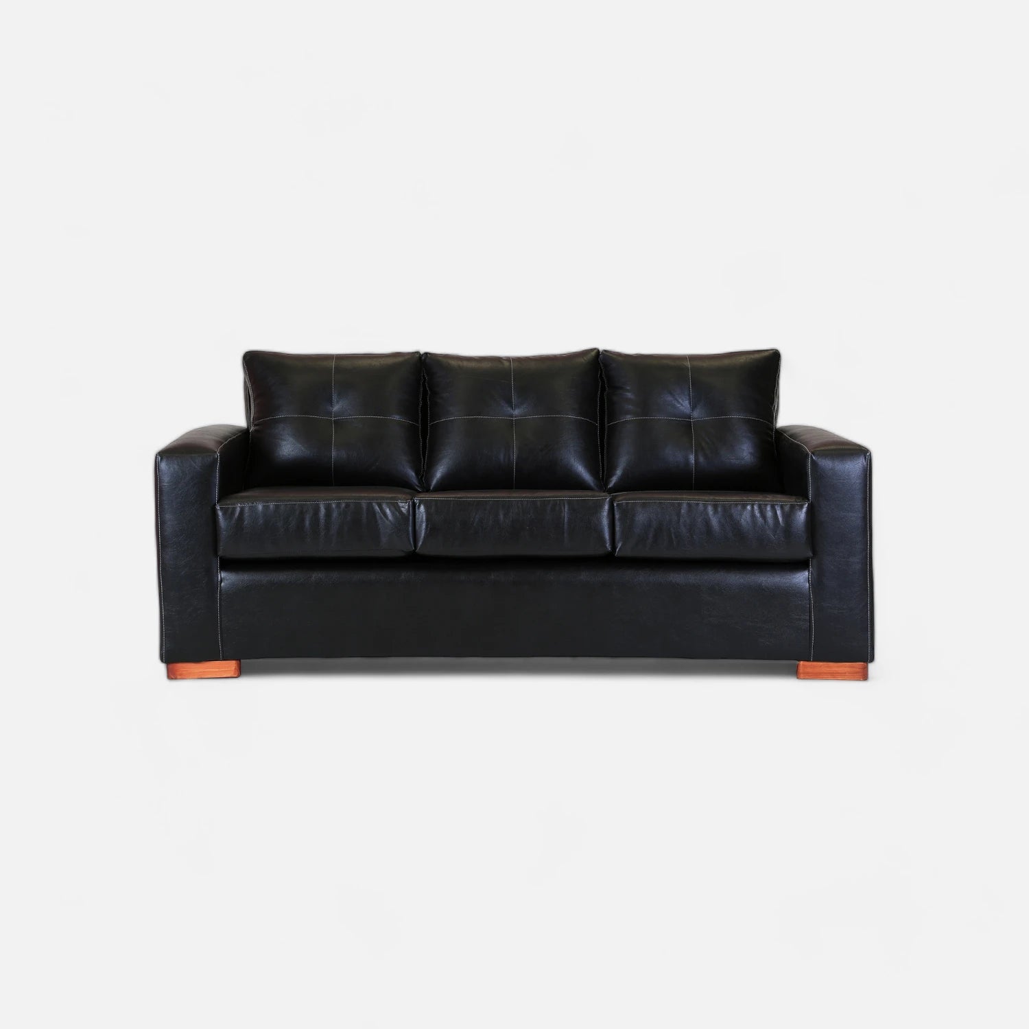 Living Franco 321 - Cuero Sintético Pu Negro