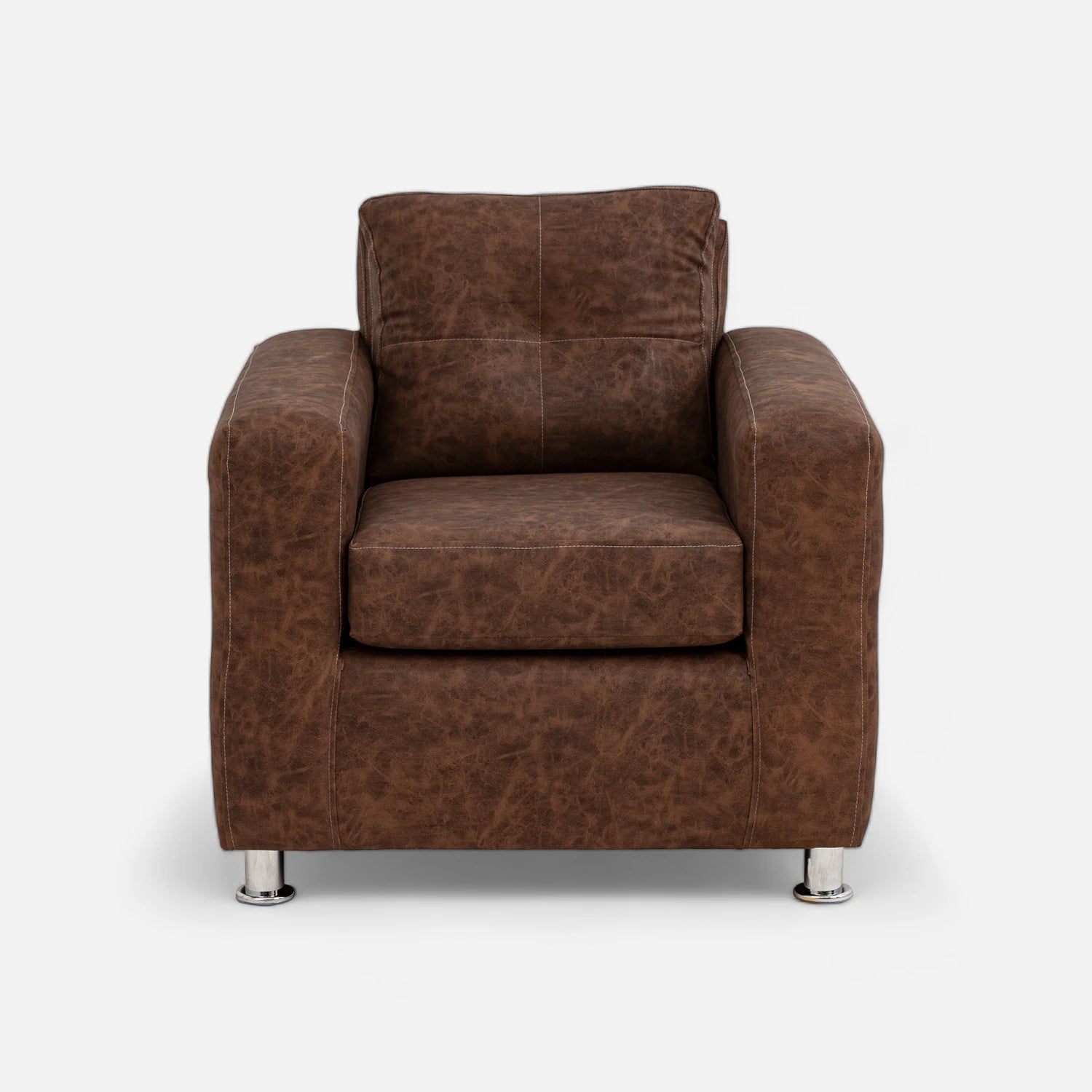 Living George 211 - Cuero Sintético Auris Café