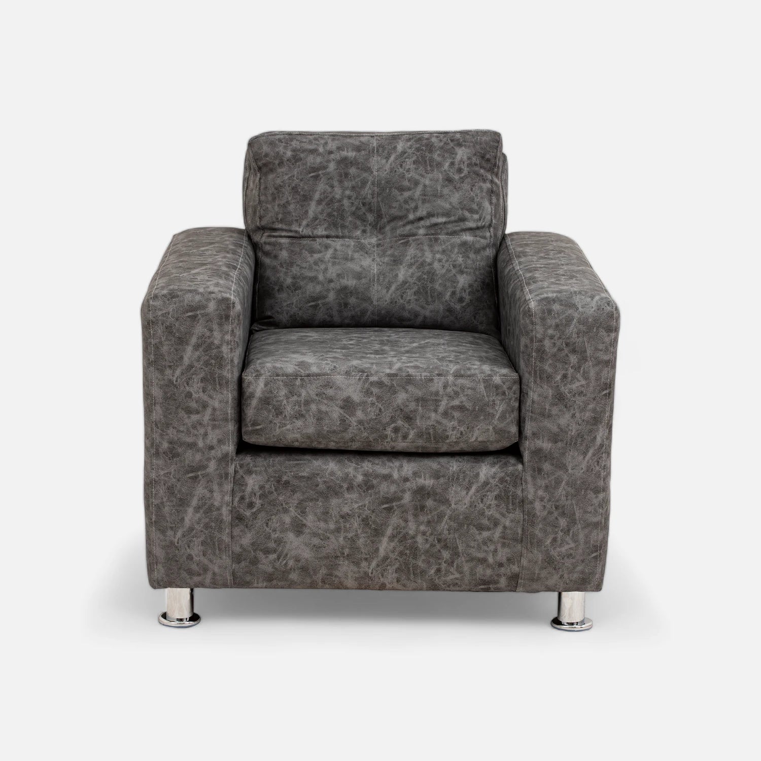 Living George 311 - Cuero Sintético Auris Gris
