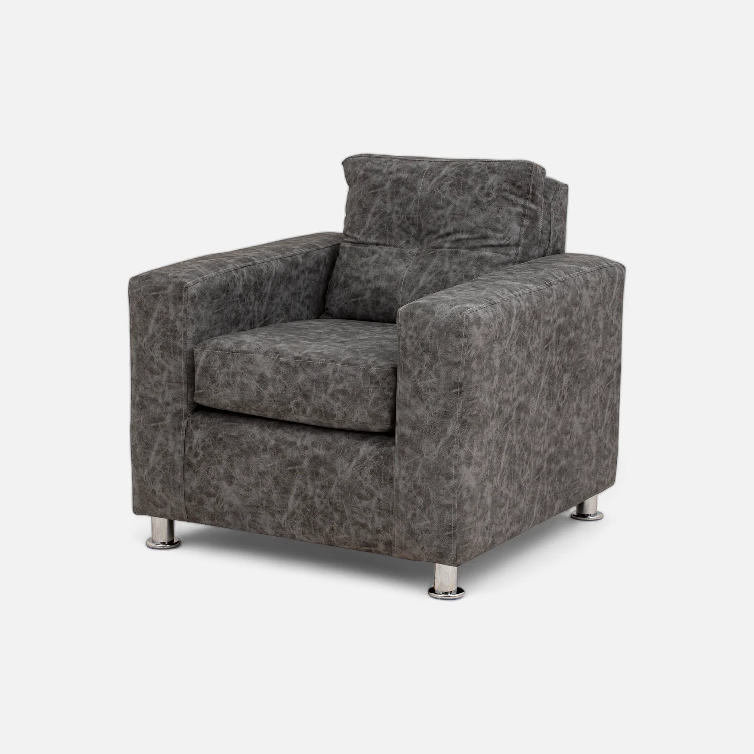 Living George 311 - Cuero Sintético Auris Gris