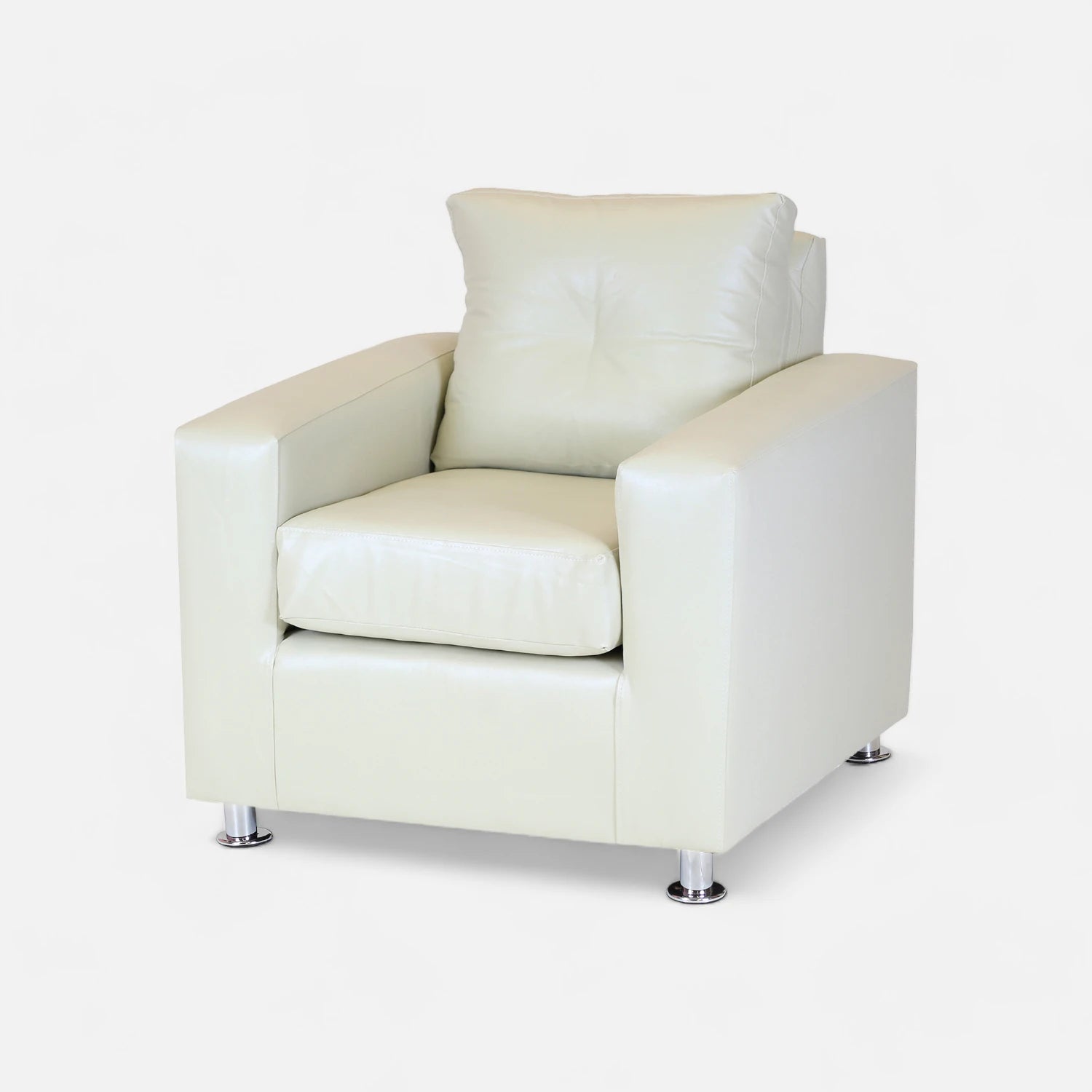 Living George 211 - Cuero Sintético Pu Beige