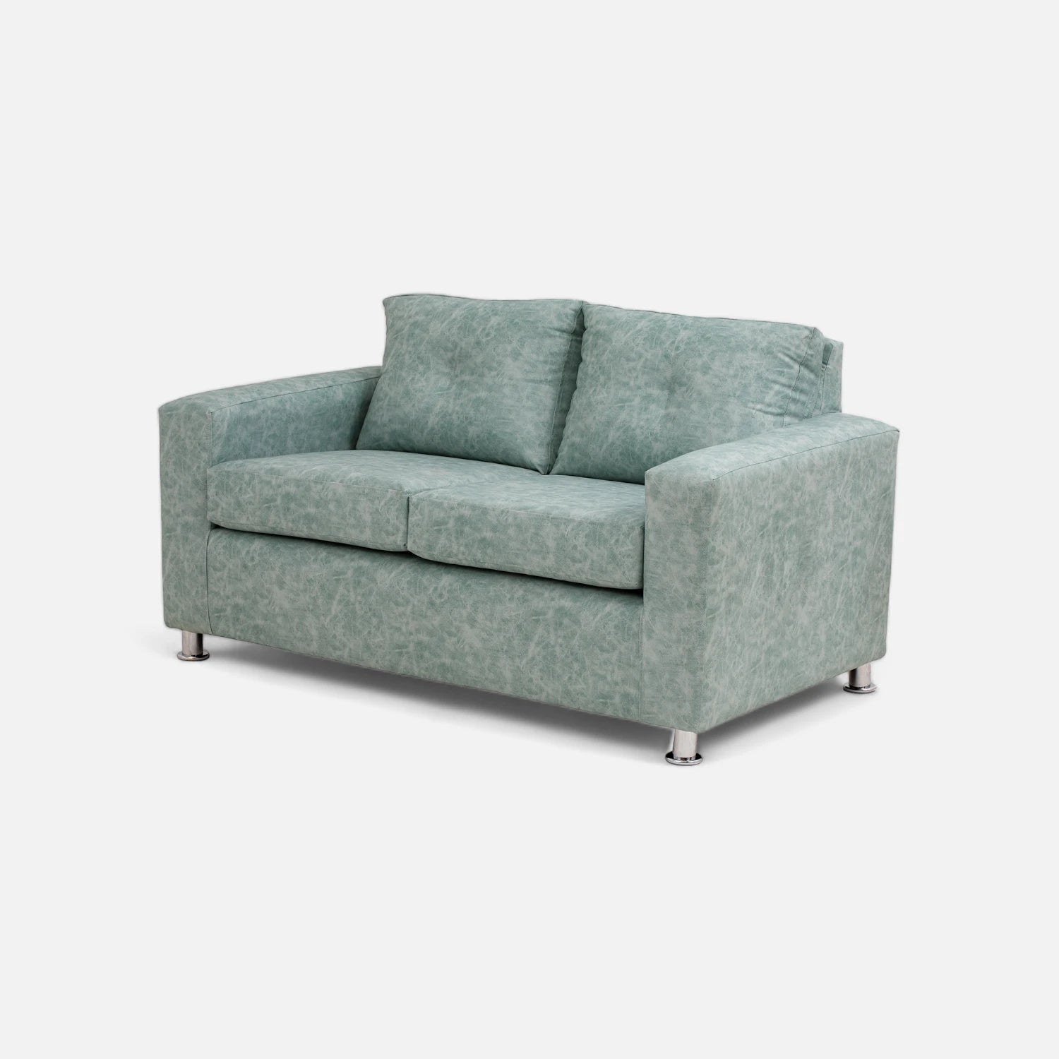 Living George 211 - Cuero Sintético Auris Verde Agua