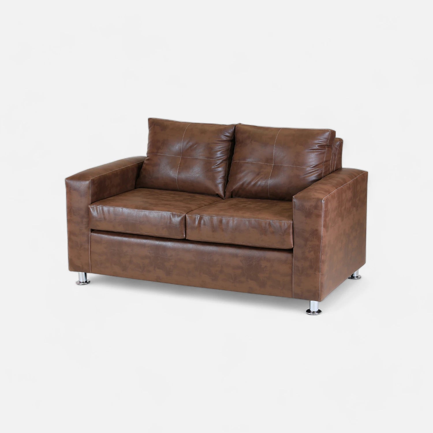 Living George 211 - Cuero Sintético Pu Caramelo