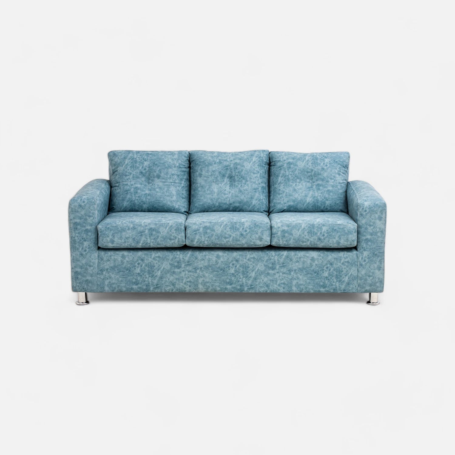 Living George 32 - Cuero Sintético Auris Azul Claro