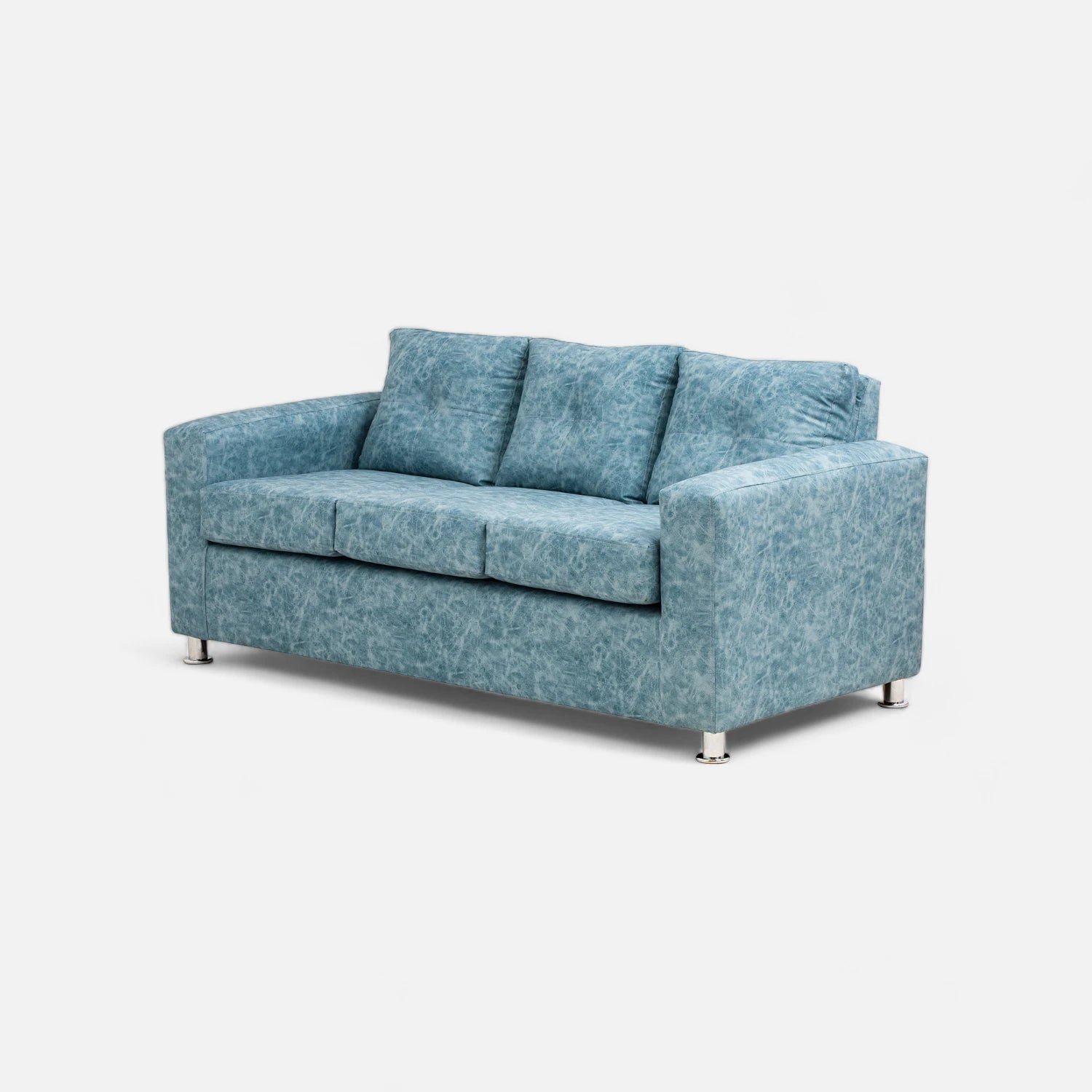 Living George 32 - Cuero Sintético Auris Azul Claro