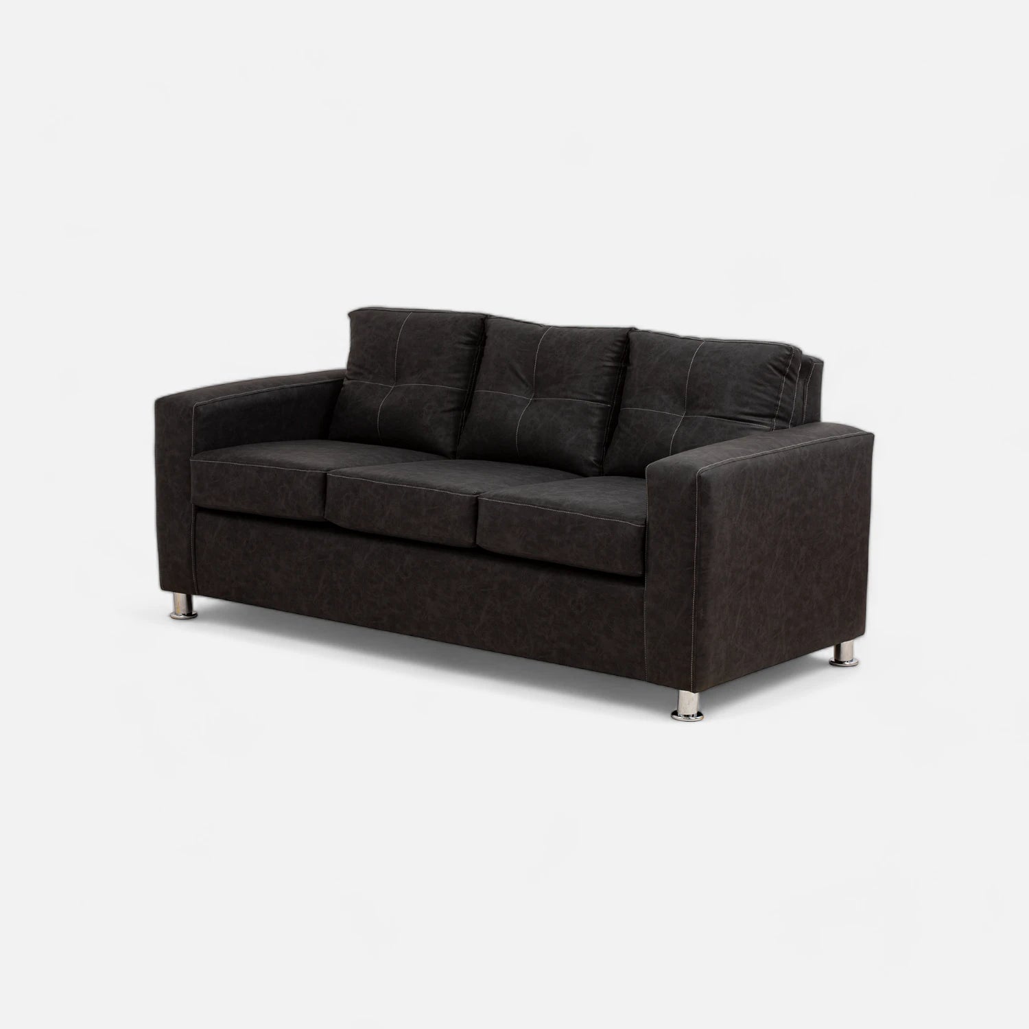 Living George 311 - Cuero Sintético Auris Negro