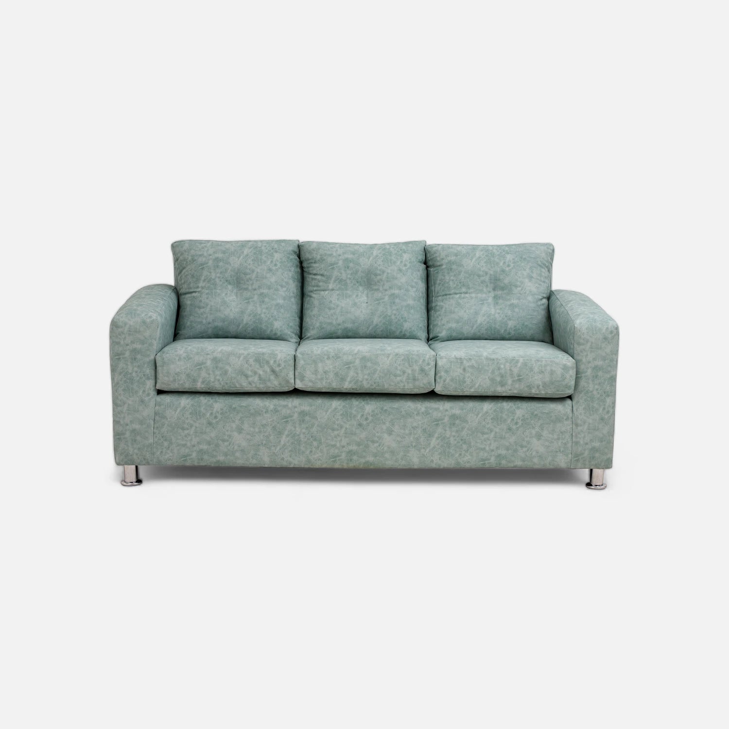Living George 311 - Cuero Sintético Auris Verde Agua