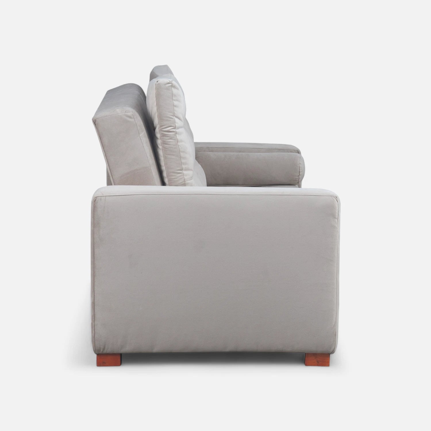 Sofá Cama Ciprés - Tela Felpa Beige