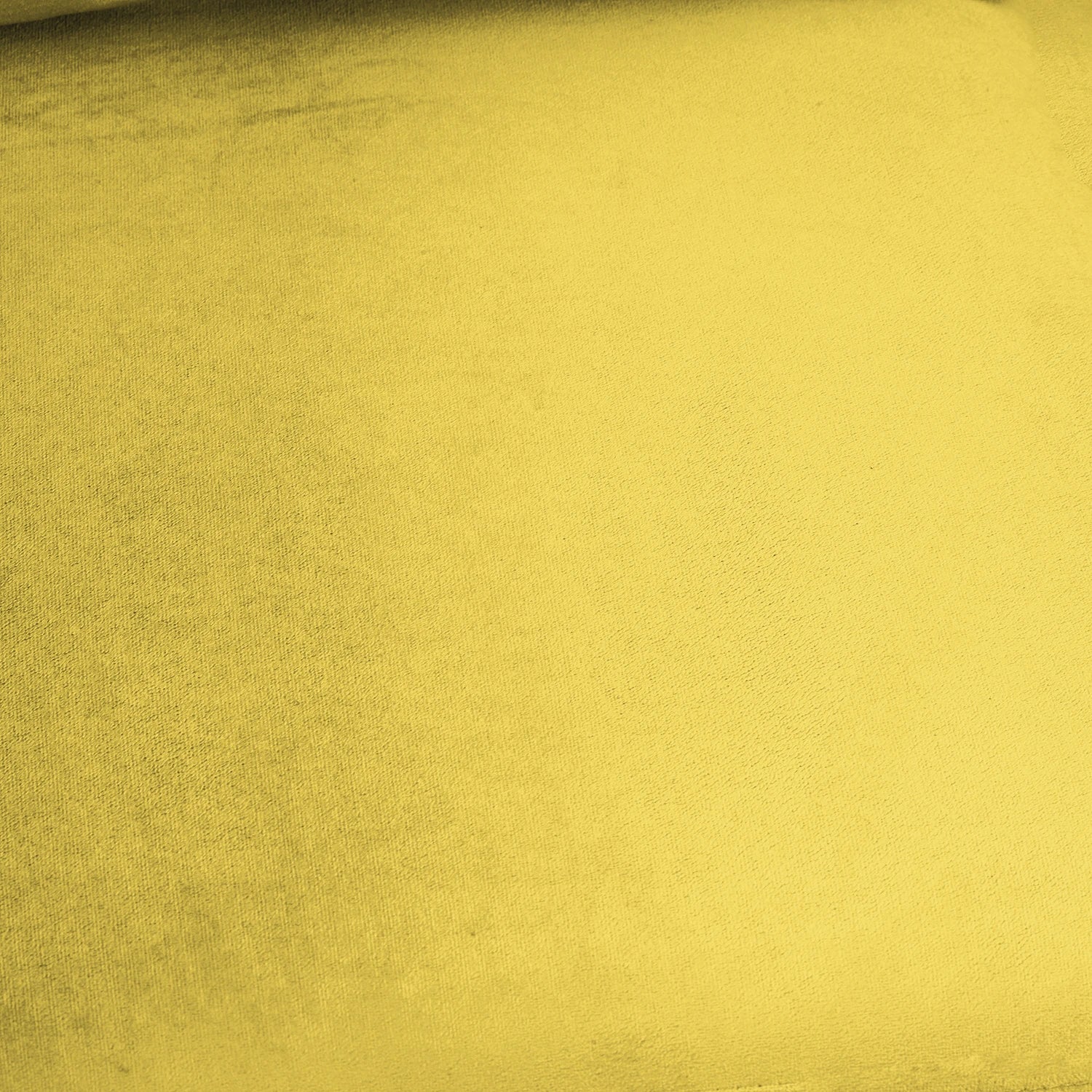 Sofá Florencia 2 Cuerpos - Tela Felpa Amarillo