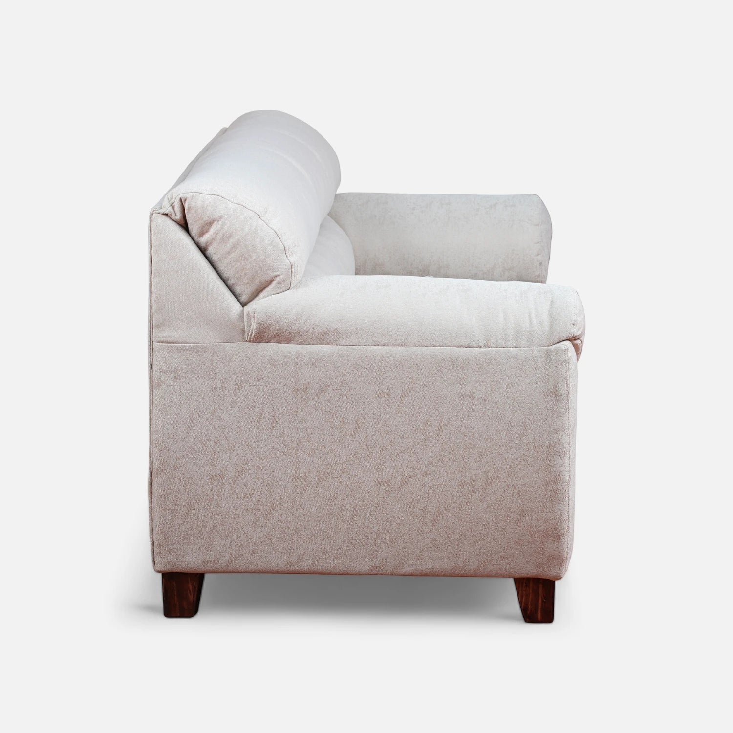 Sofá Ivannia 3 Cuerpos - Tela Lino Sidelli Beige