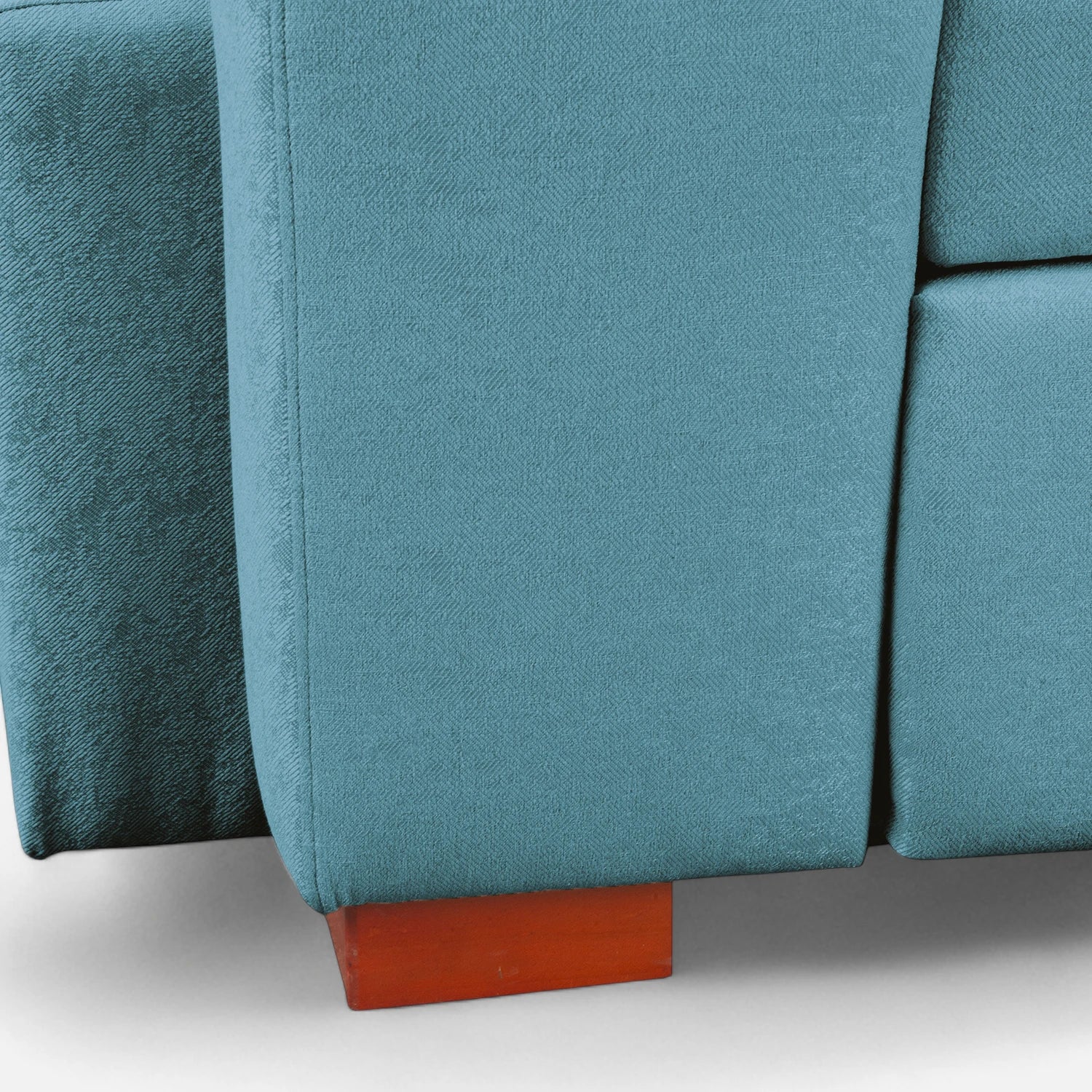 Sofá Cama Romeo - Tela Lino Sidelli Azul Claro