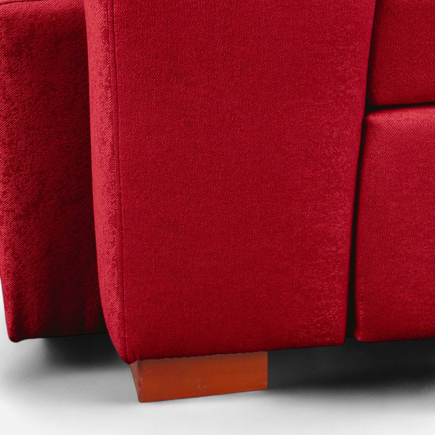 Sofá Cama Romeo - Tela Lino Sidelli burdeo