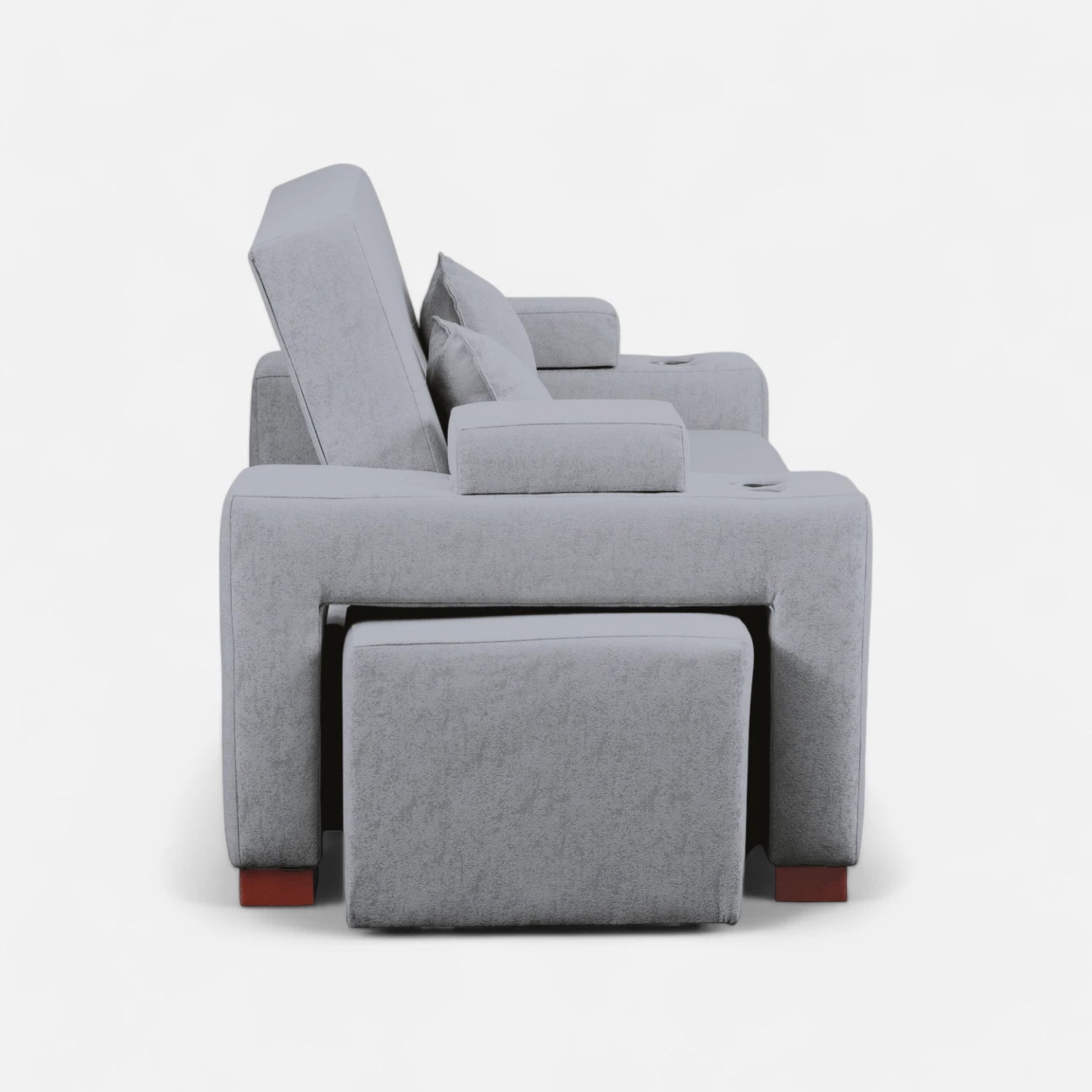 Sofá Cama Romeo - Tela Lino Bahía Gris