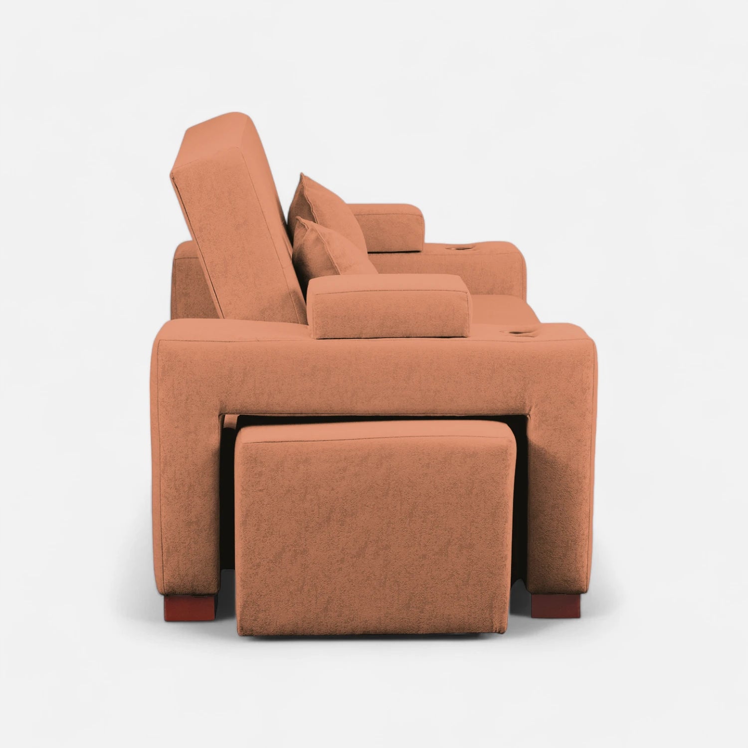 Sofá Cama Romeo - Tela Lino Bahía Mostaza