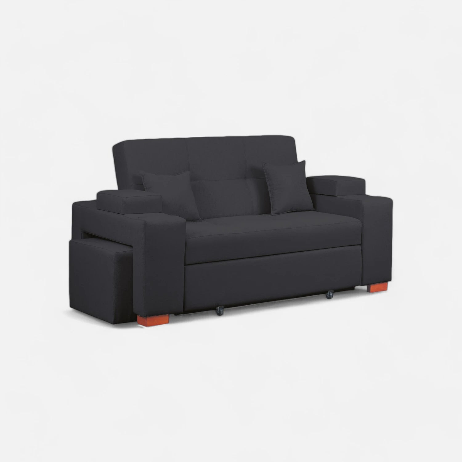 Sofá Cama Romeo - Tela Lino Bahía Marengo