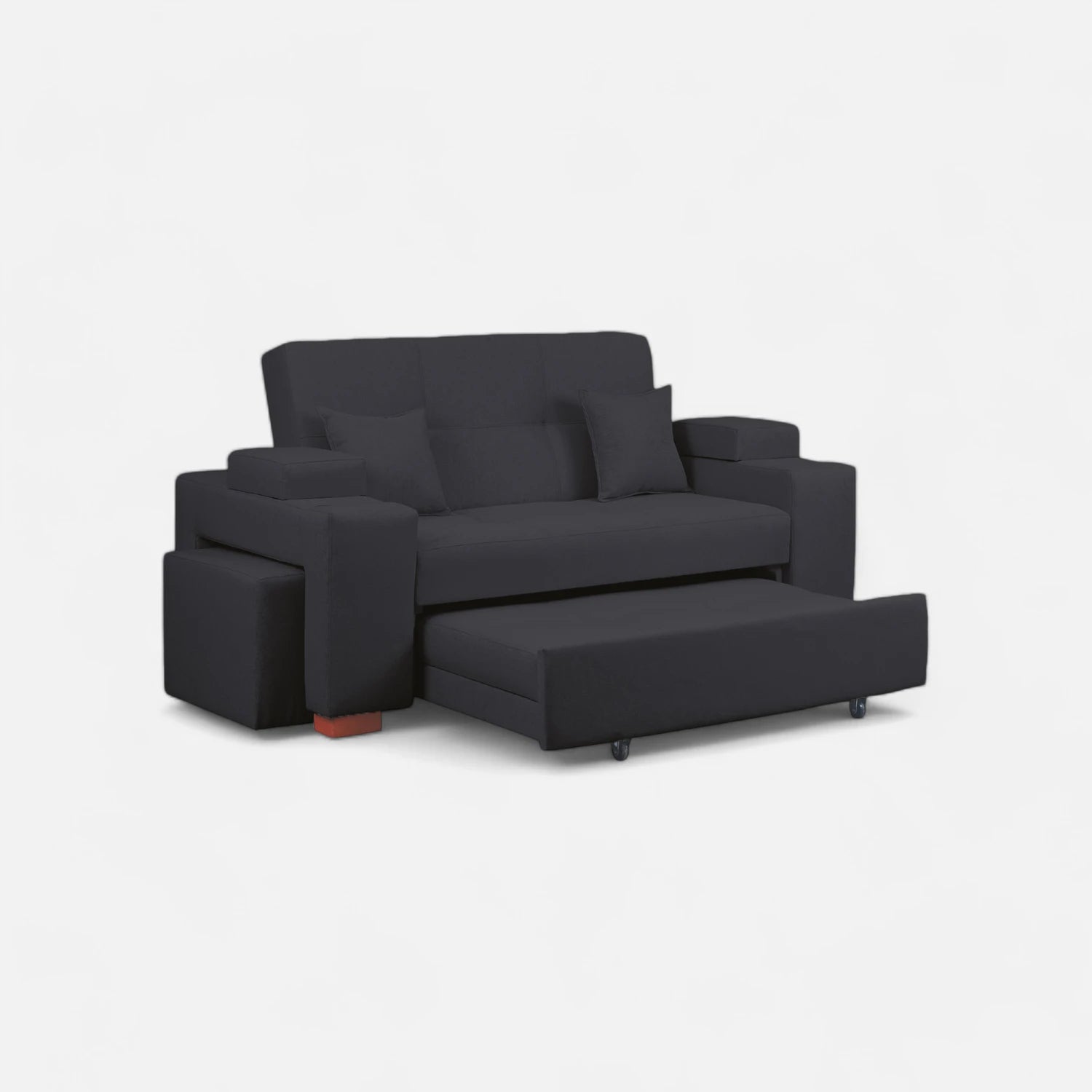 Sofá Cama Romeo - Tela Lino Bahía Marengo