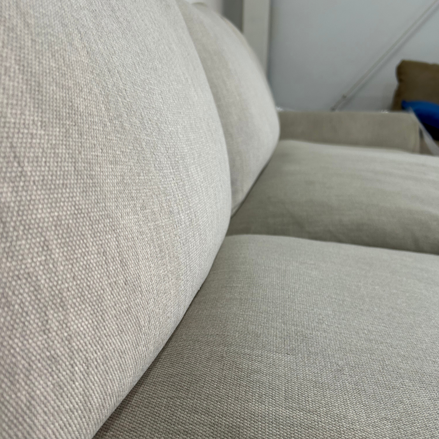 Sofá Oslo 3 Cuerpos  - Tela Lino Beige (2da selección)