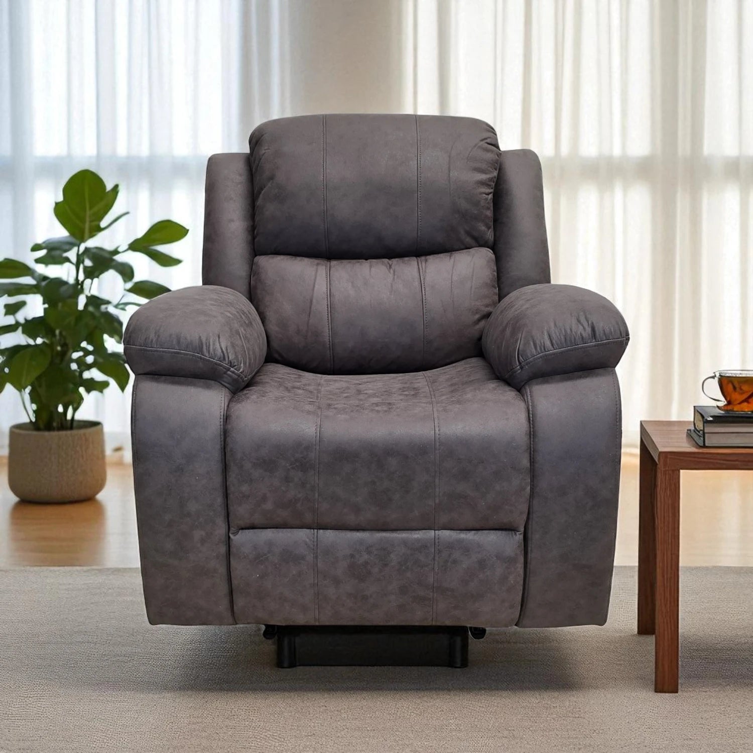 Bergere Thomas en color café oscuro | mueblesamerica.cl