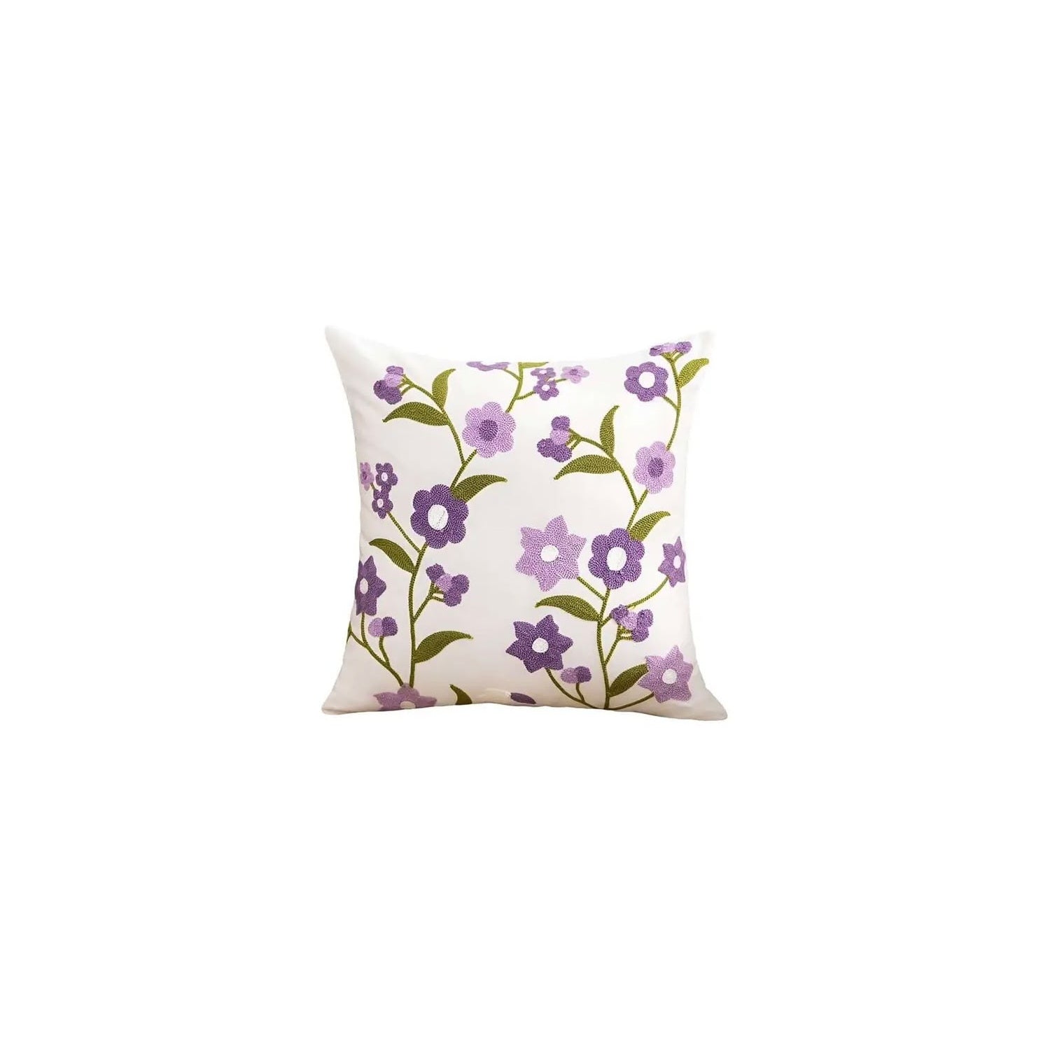 Cojín Decorativo Jardín Violeta 50x50cm | mueblesamerica.cl