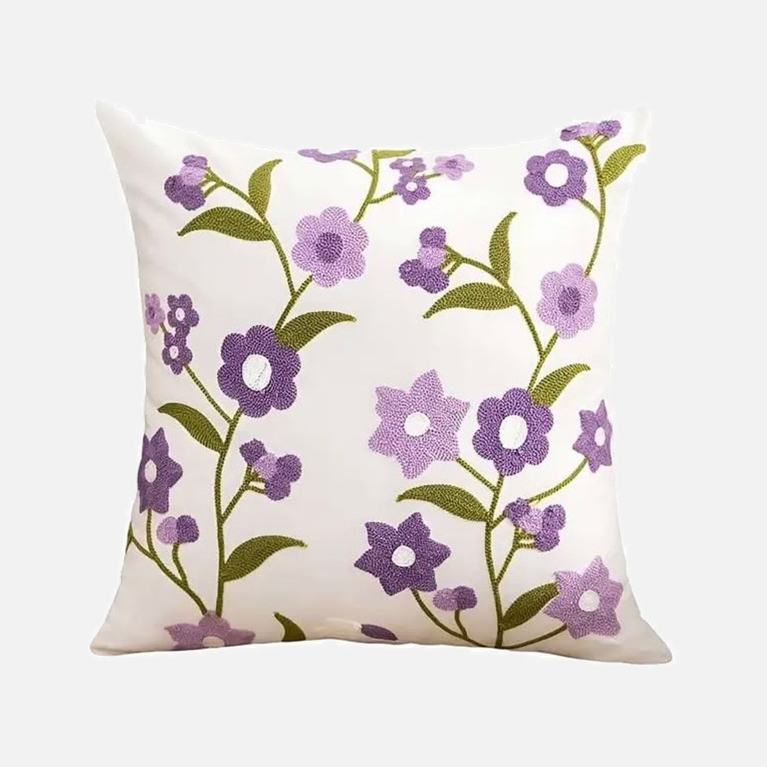 Cojín Decorativo Jardín Violeta 50x50cm | mueblesamerica.cl