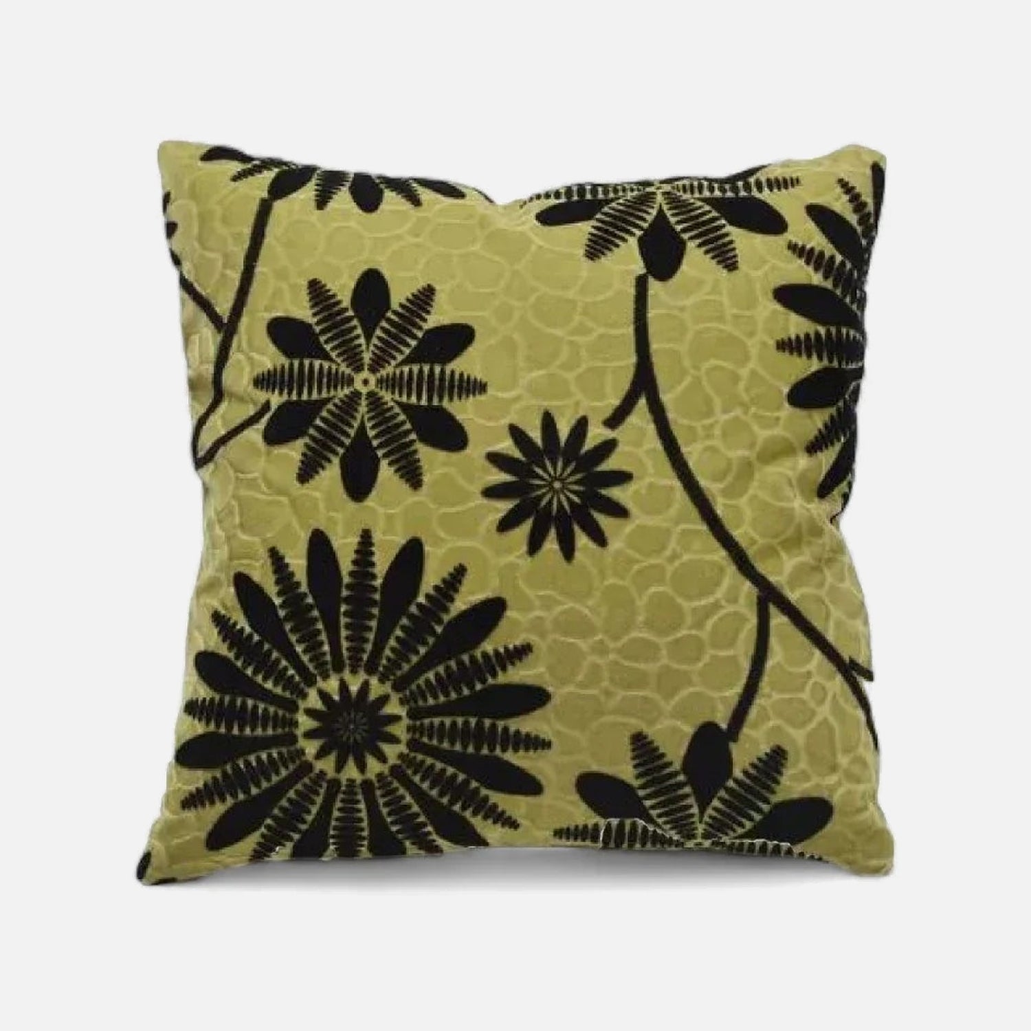 Cojín Decorativo Girasol Verde