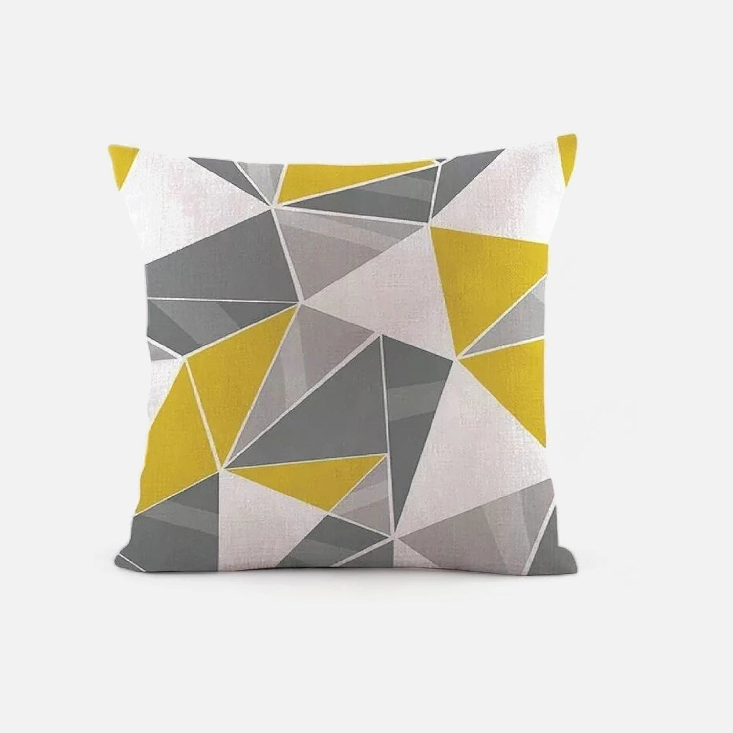 Cojín decorativo con diseño de triángulos | mueblesamerica.cl