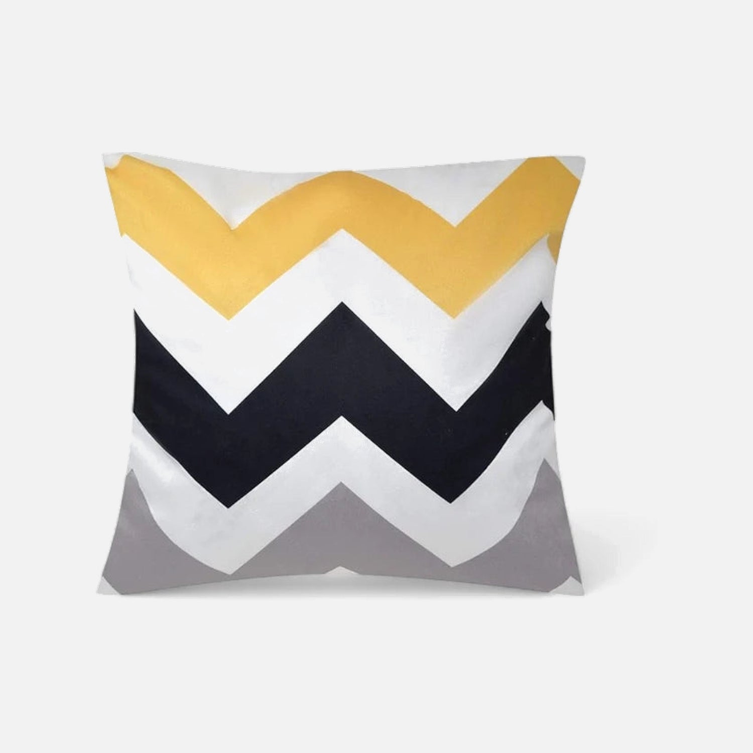 Cojín decorativo con diseño zigzag elegante | mueblesamerica.cl