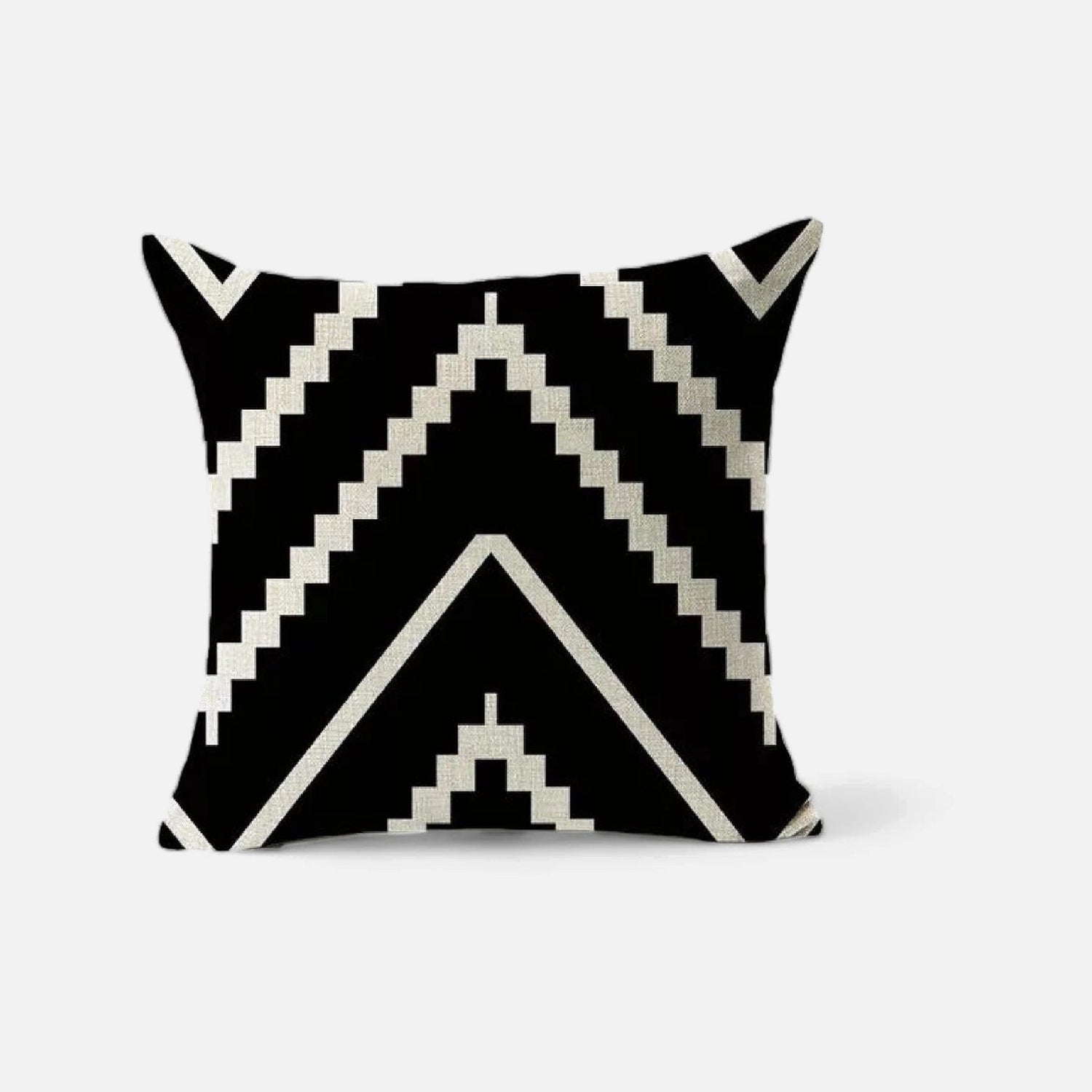 Cojín decorativo con diseño tribal único | mueblesamerica.cl