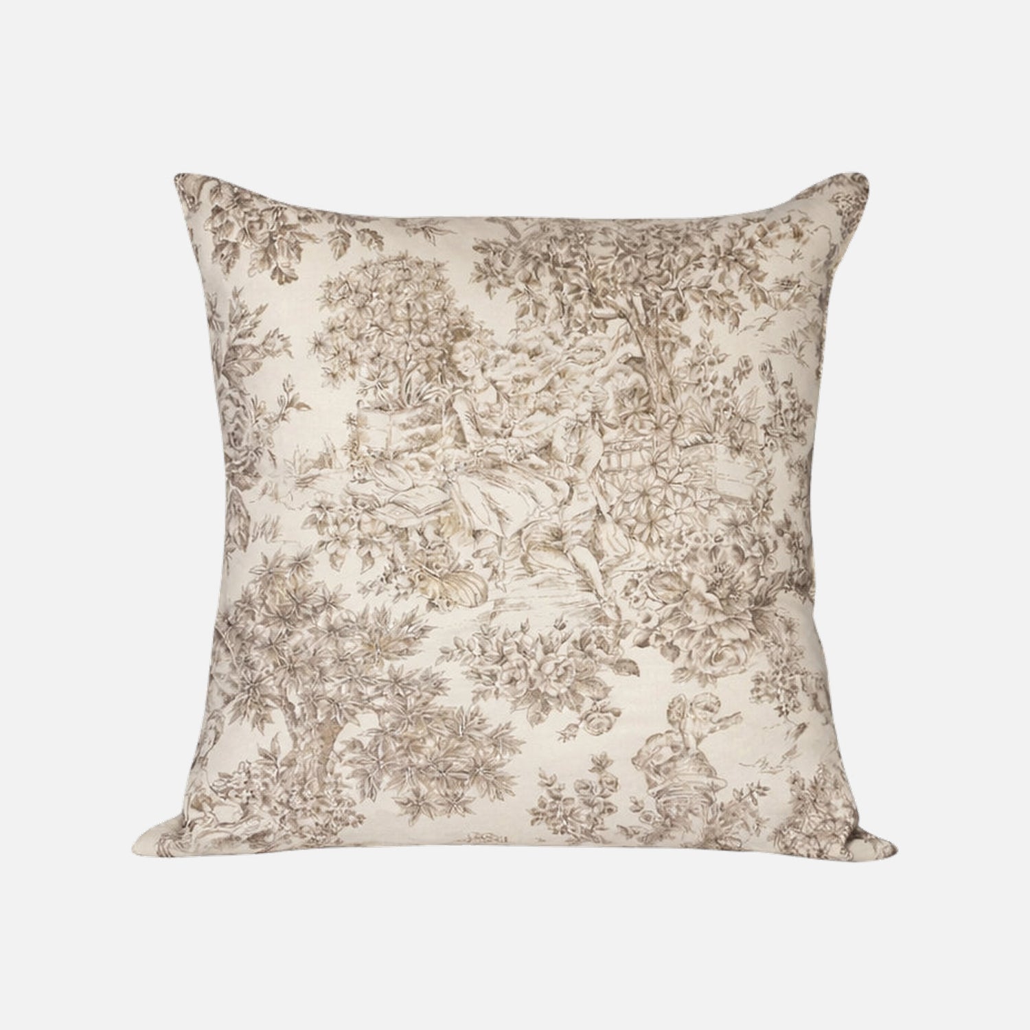 Cojin - Cojín de lona española en color chocolate | mueblesamerica.cl