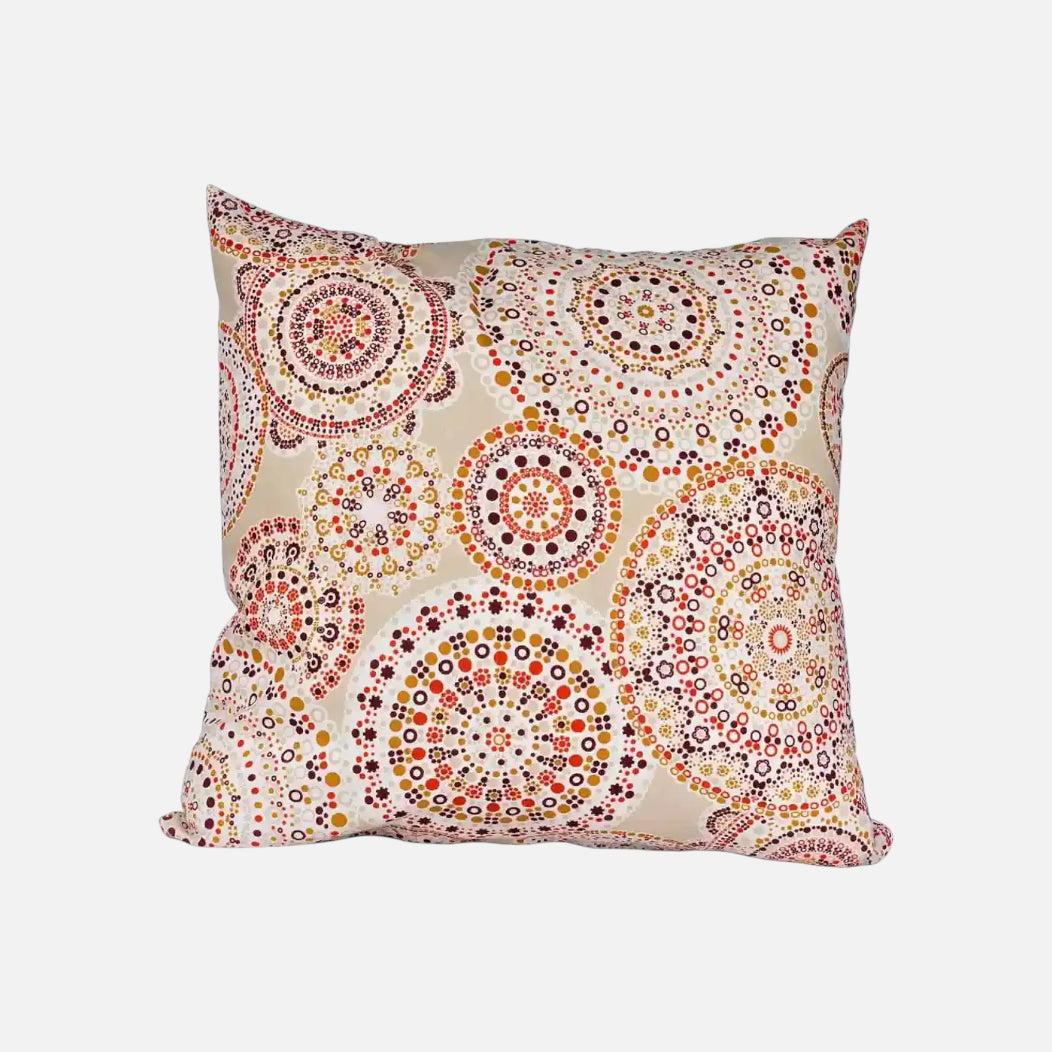 Cojín de lona española color naranja | mueblesamerica.cl