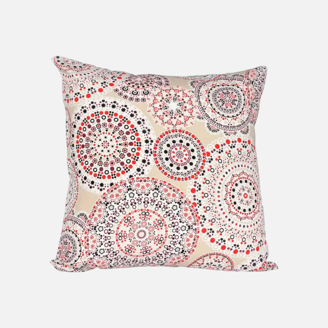 Cojín de lona española colorido | mueblesamerica.cl