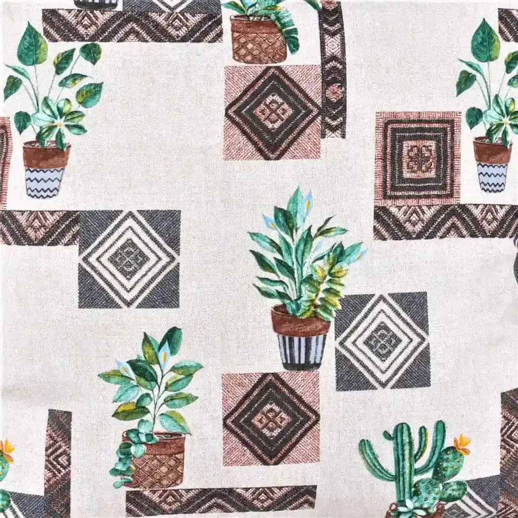 Cojín cuadrado de 50x50 cm con cierre escondido | mueblesamerica.cl