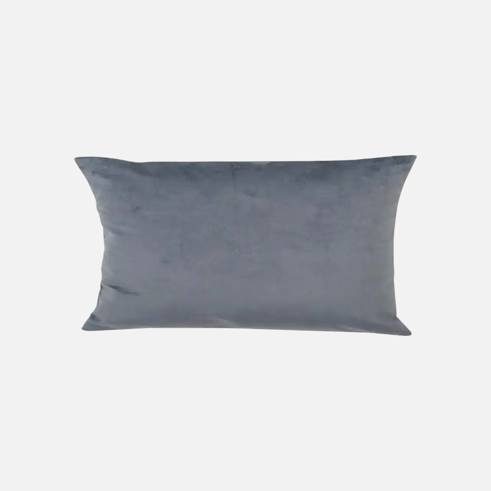 Cojín de felpa gris suave | mueblesamerica.cl