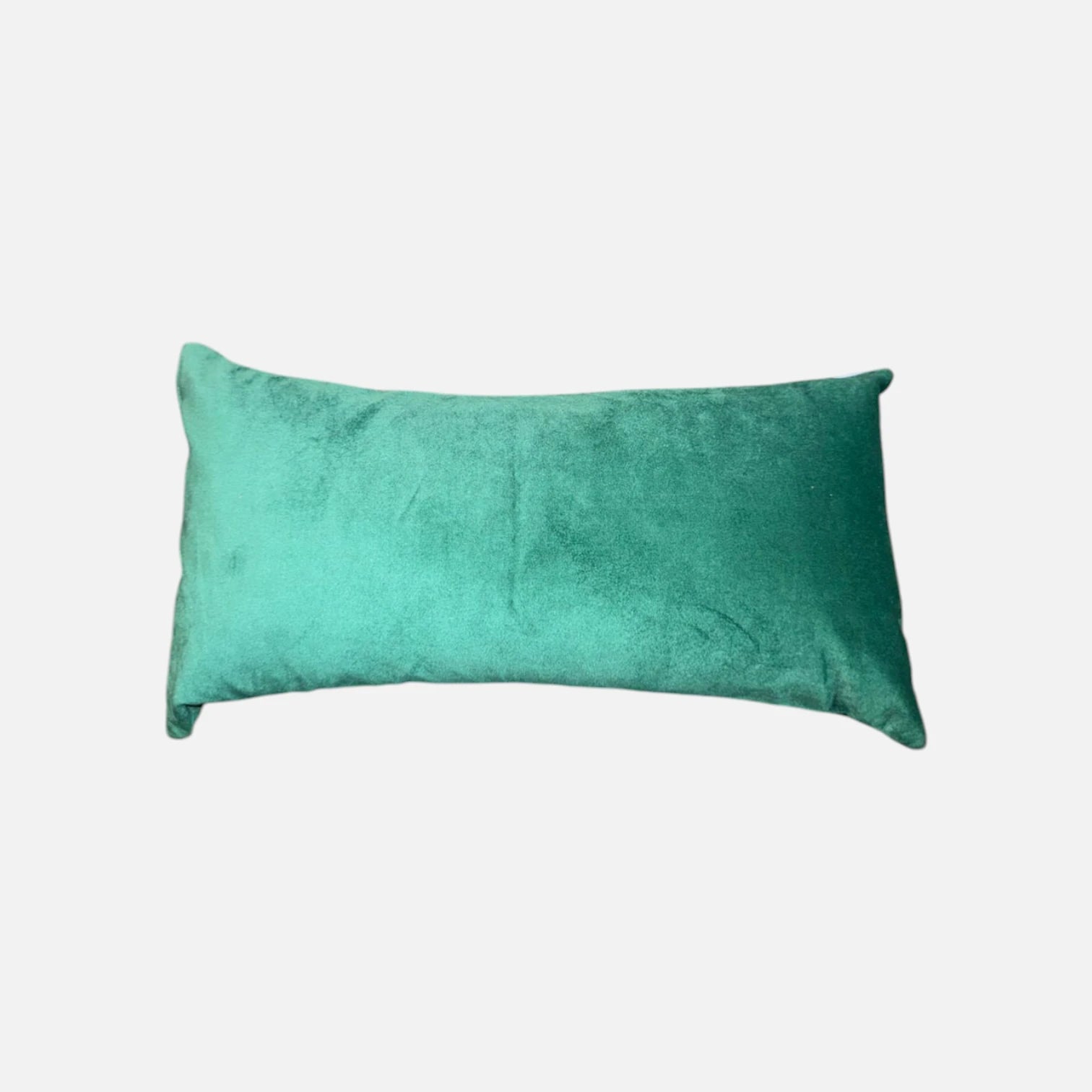 Cojín Felpa 30x60 Verde Botella