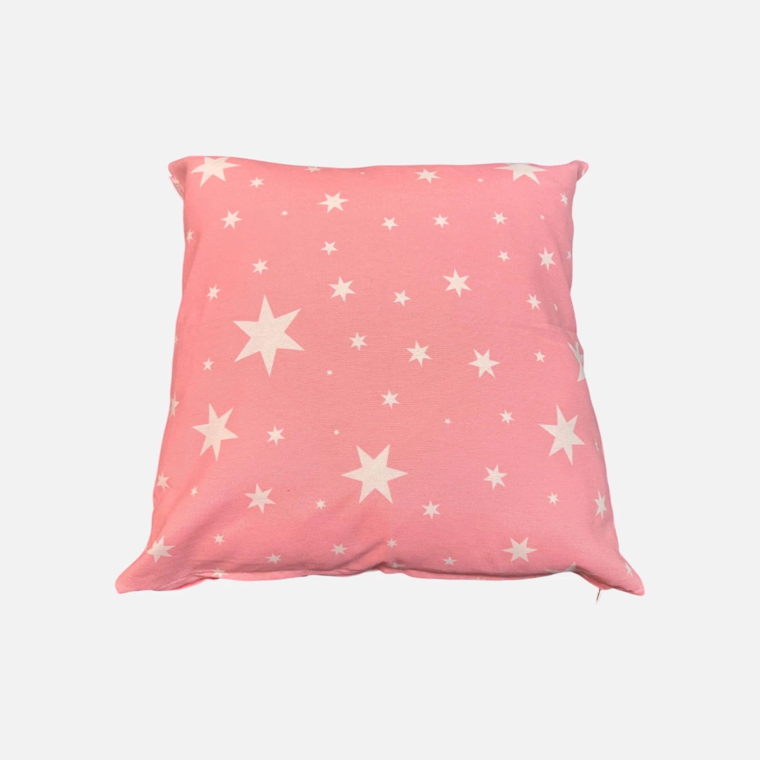 Cojín Lona Española Estrellas Rosado 50x50cm